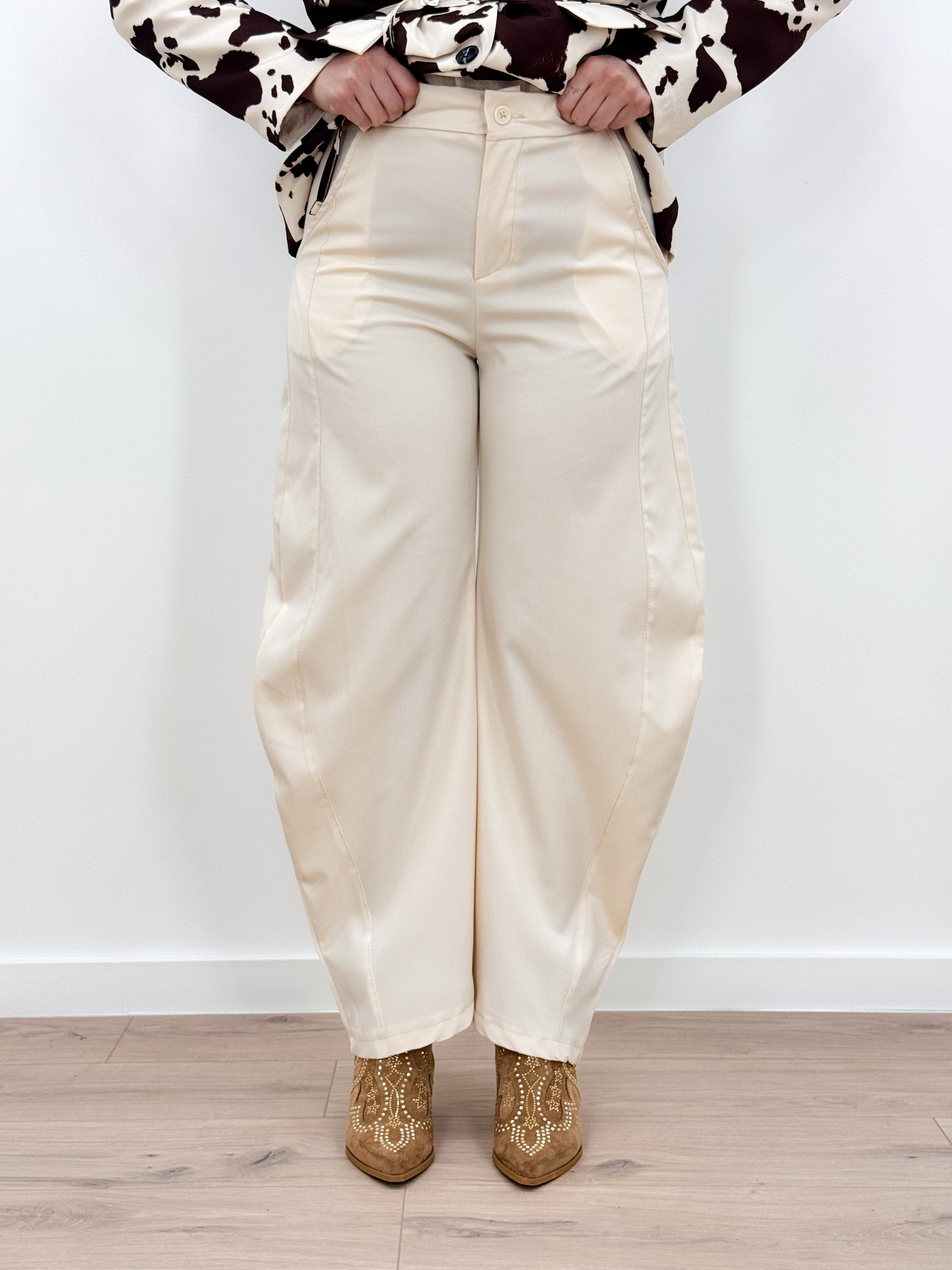 Pantalone Balloon CREMA