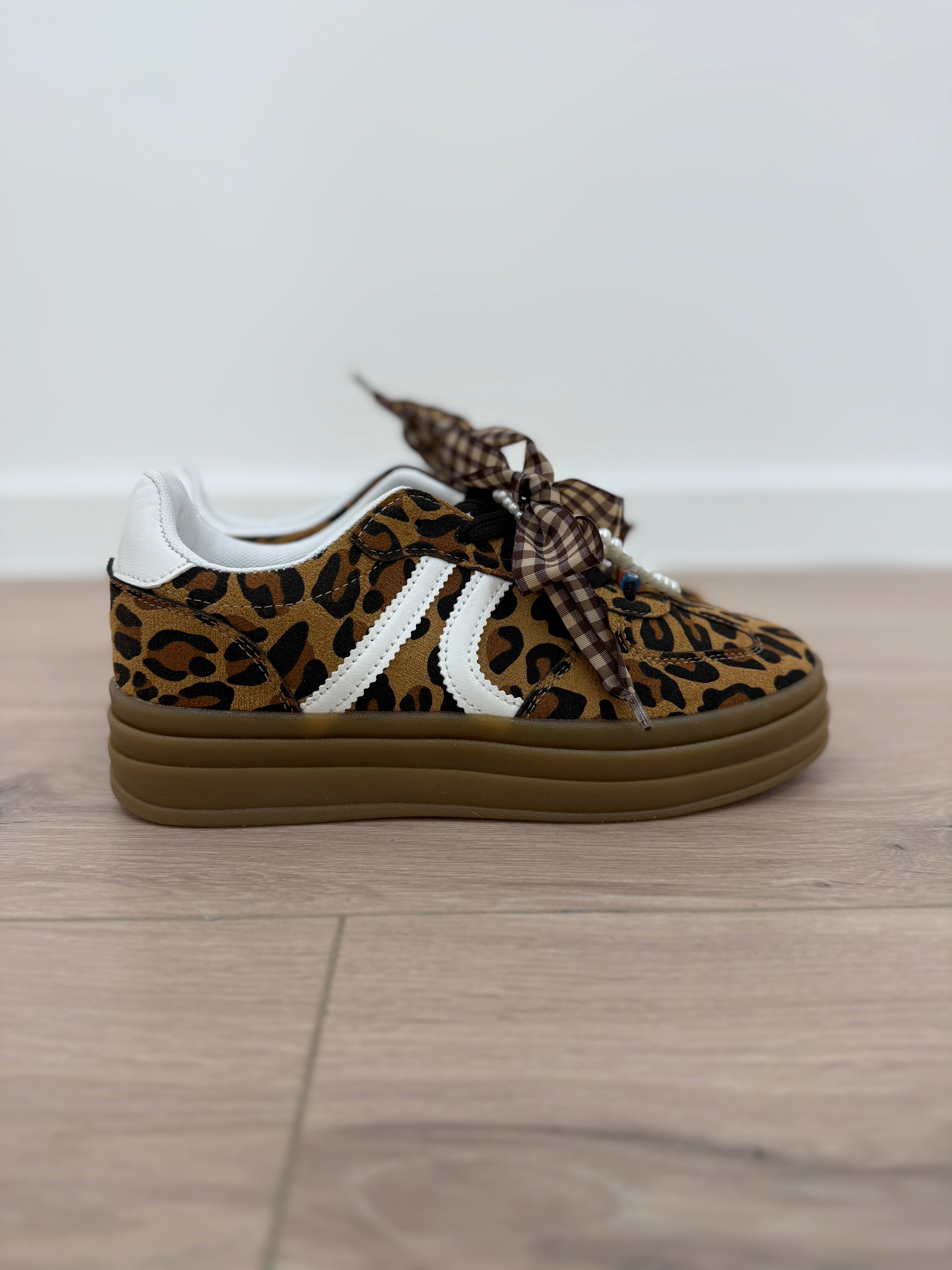 SNEAKERS CHARM LEOPARDATO