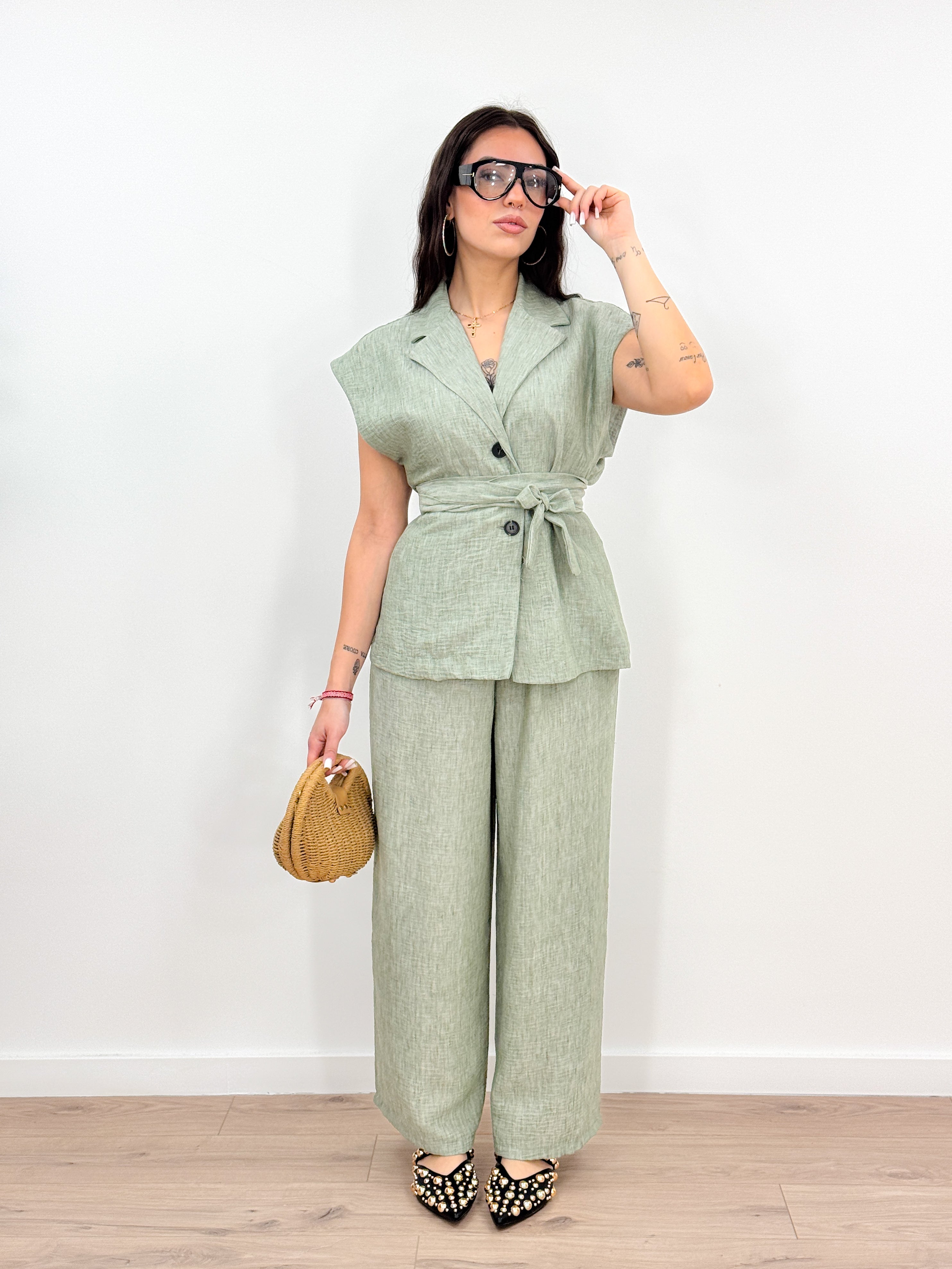 Coordinato Romantic VERDE