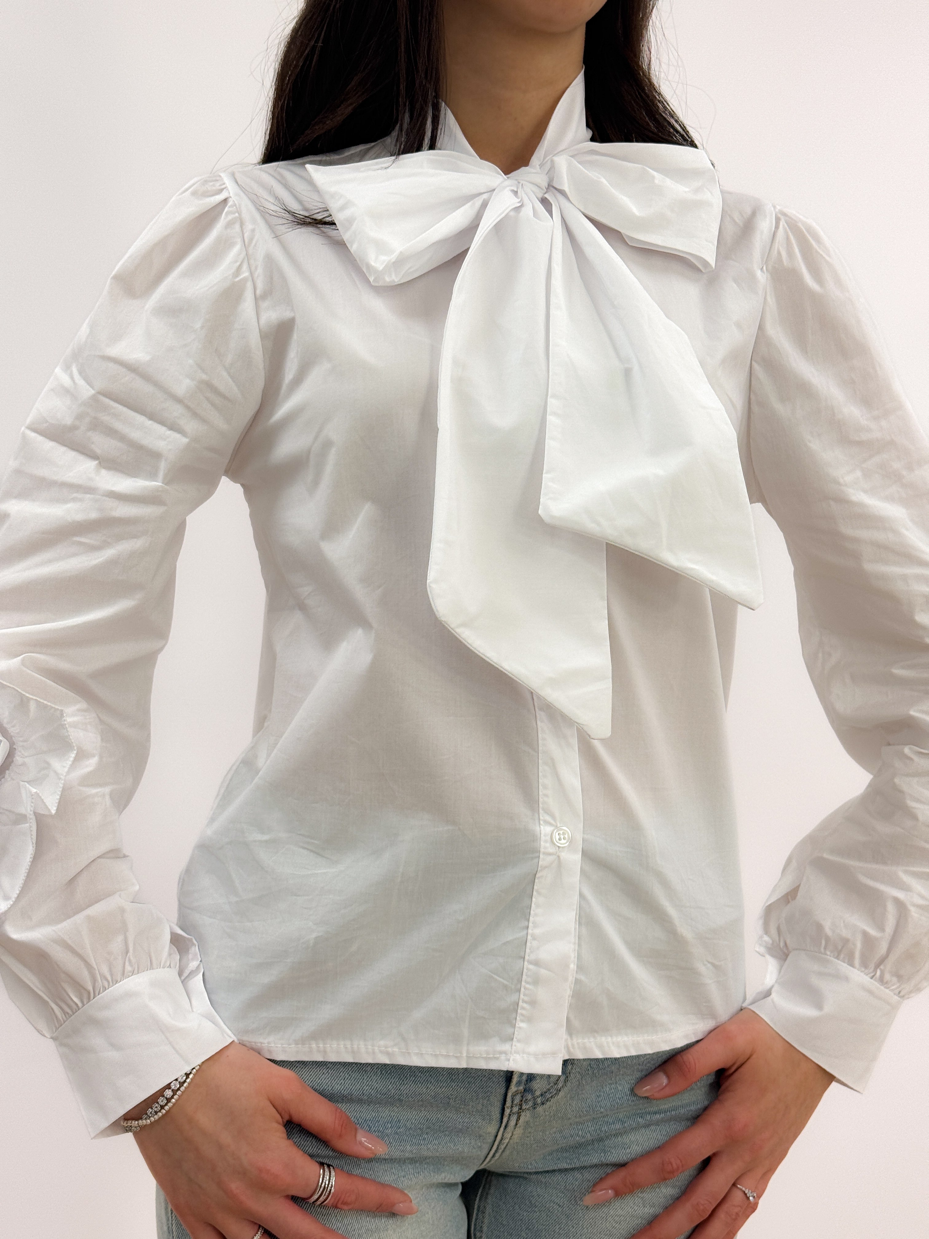 Camicia Peonia BIANCO