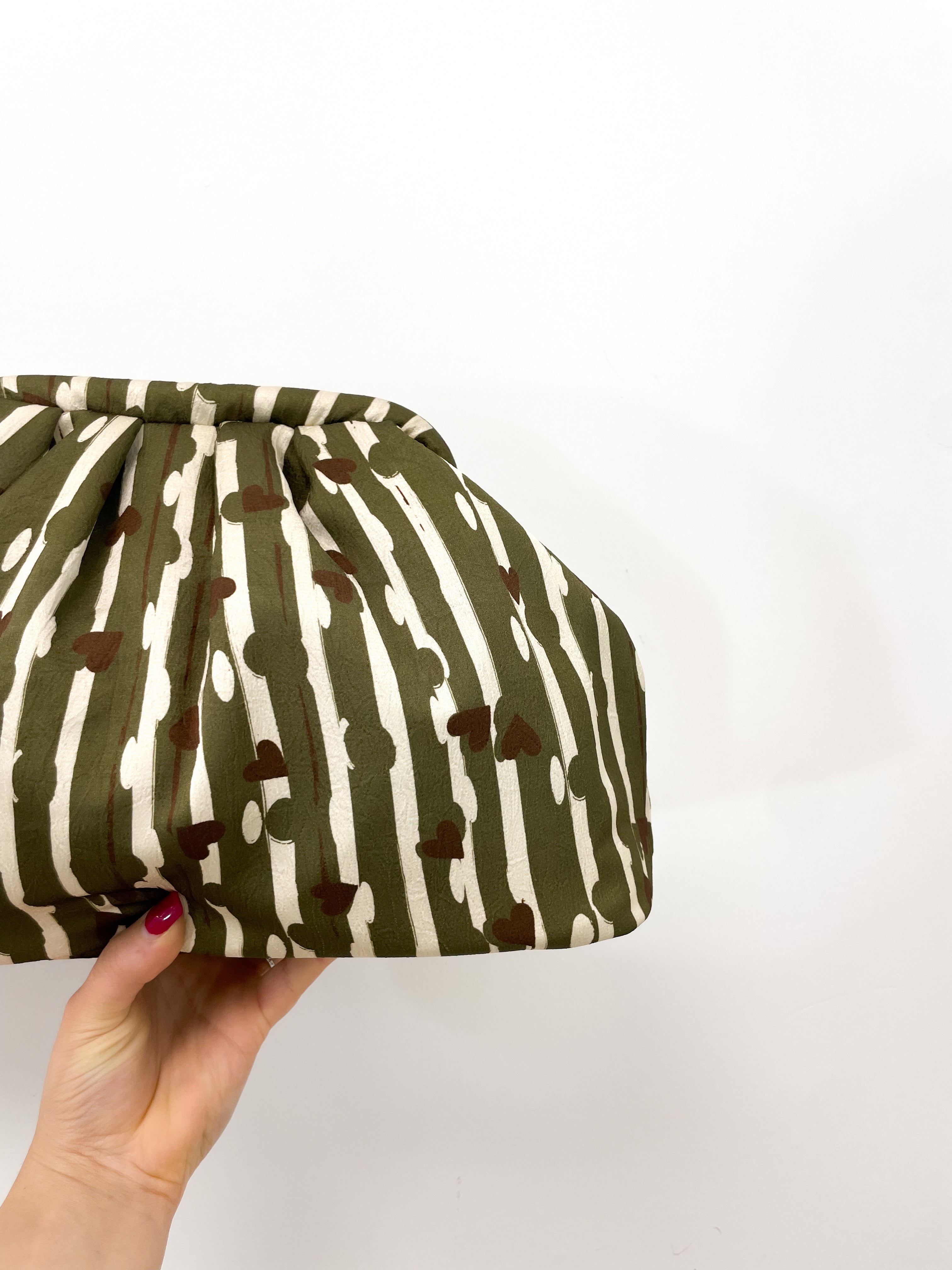 Clucth verde/marrone