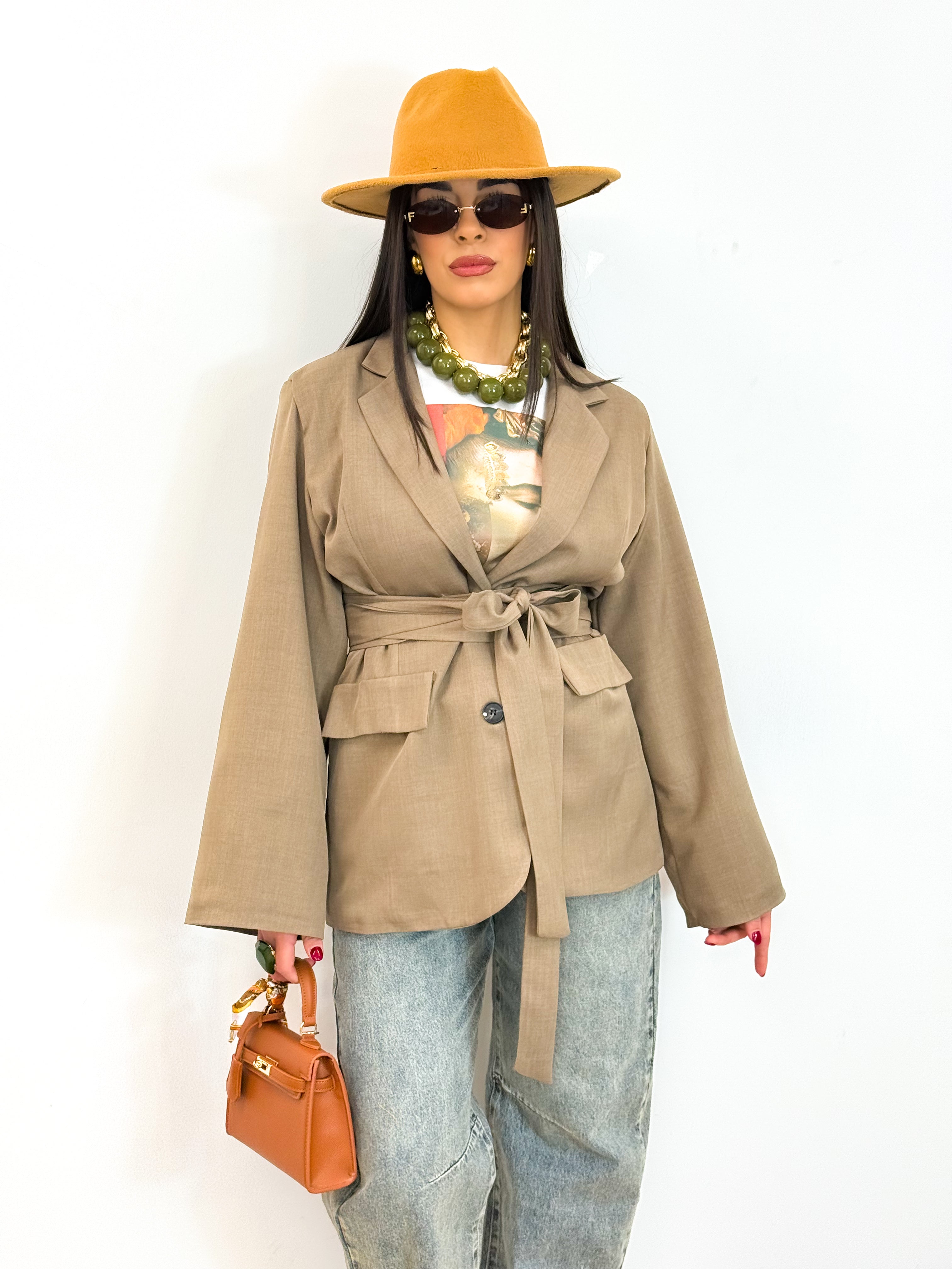 Giacca Fusciacca Tortora