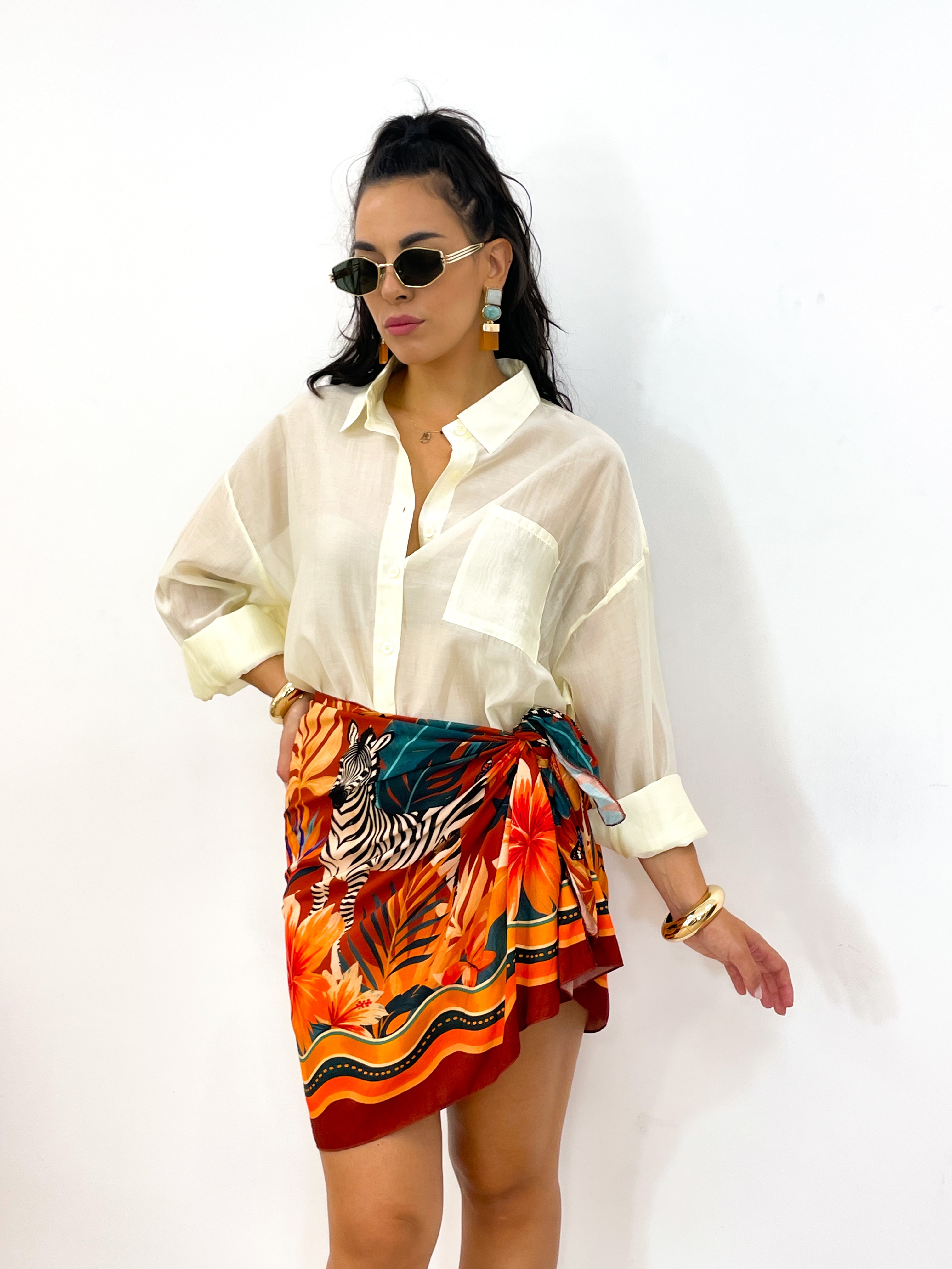 Camicia HELENA gialla