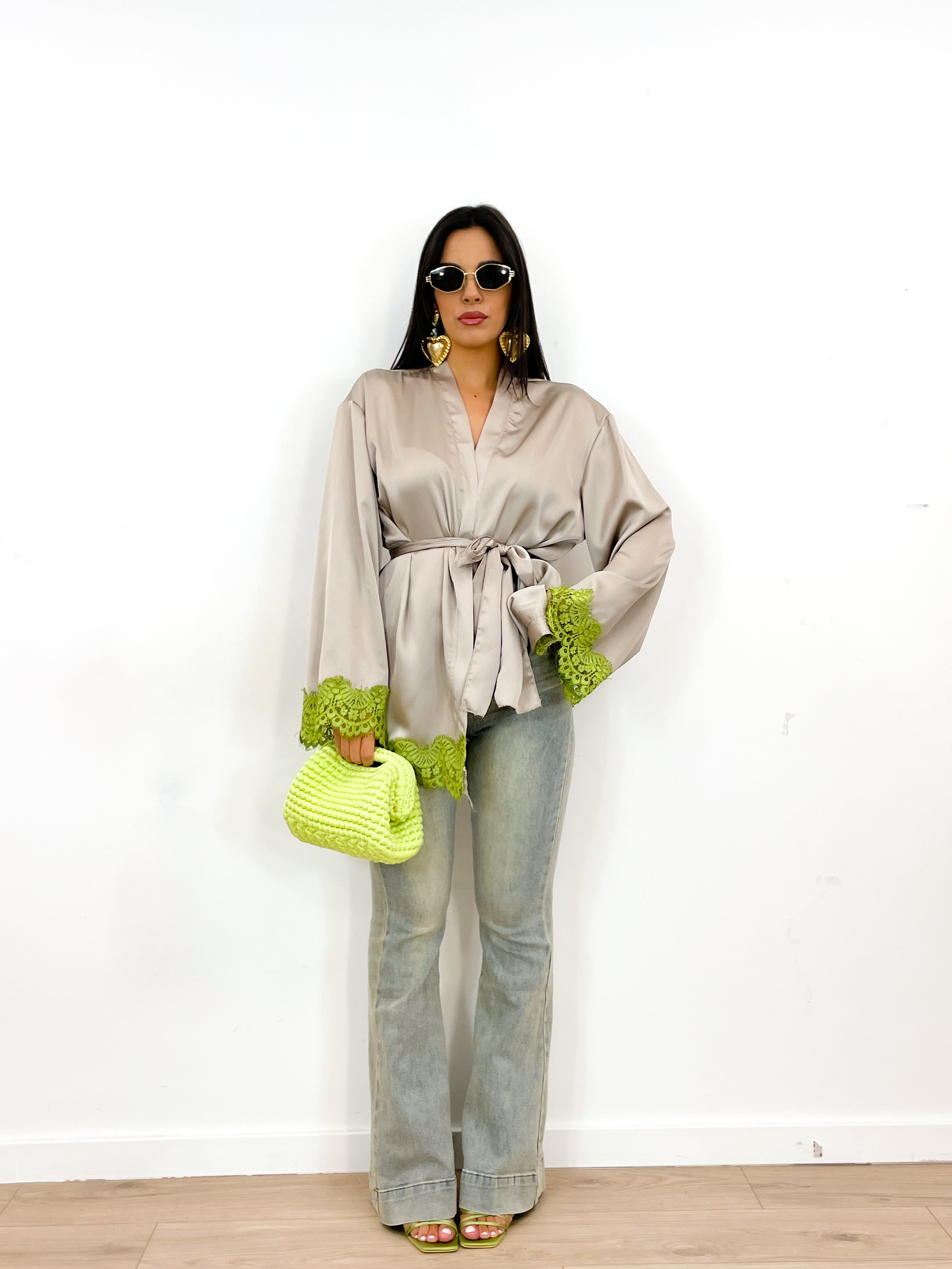 Kimono tortora SUBLIME