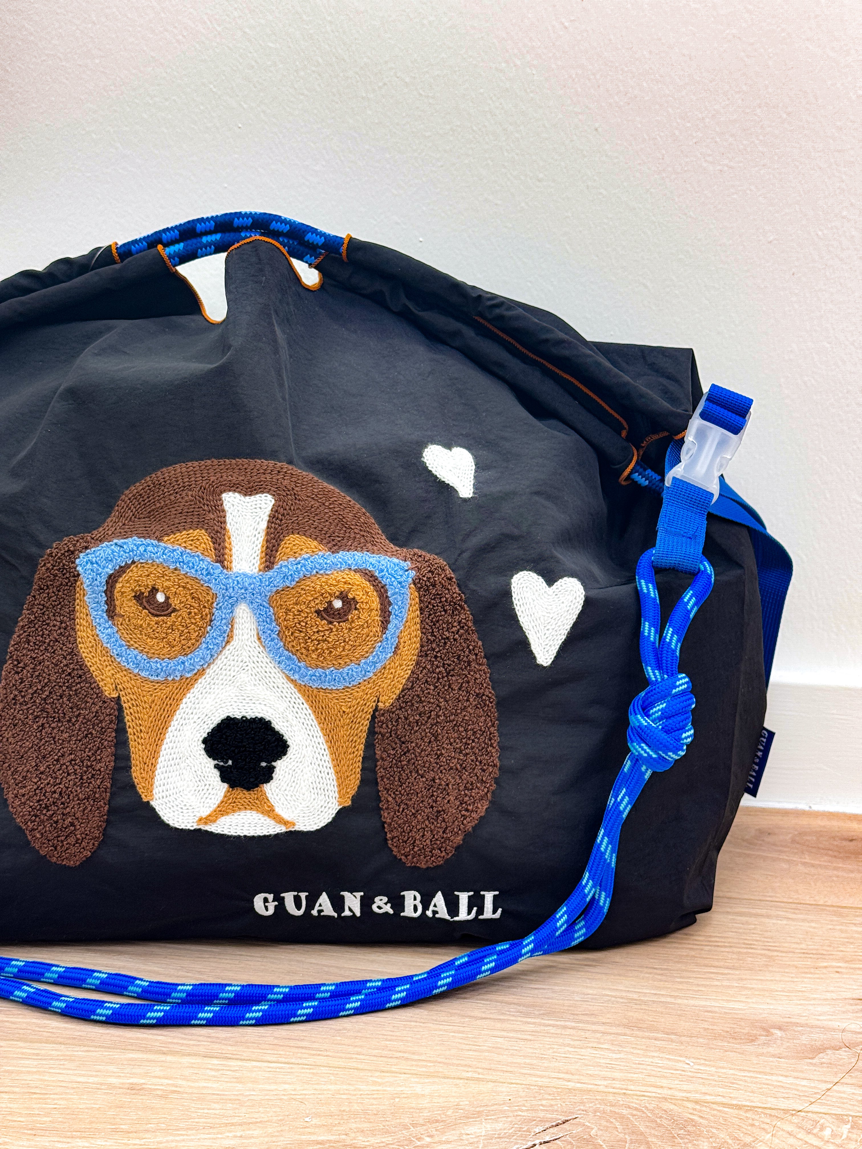 Borsa Shopper Dog NERO