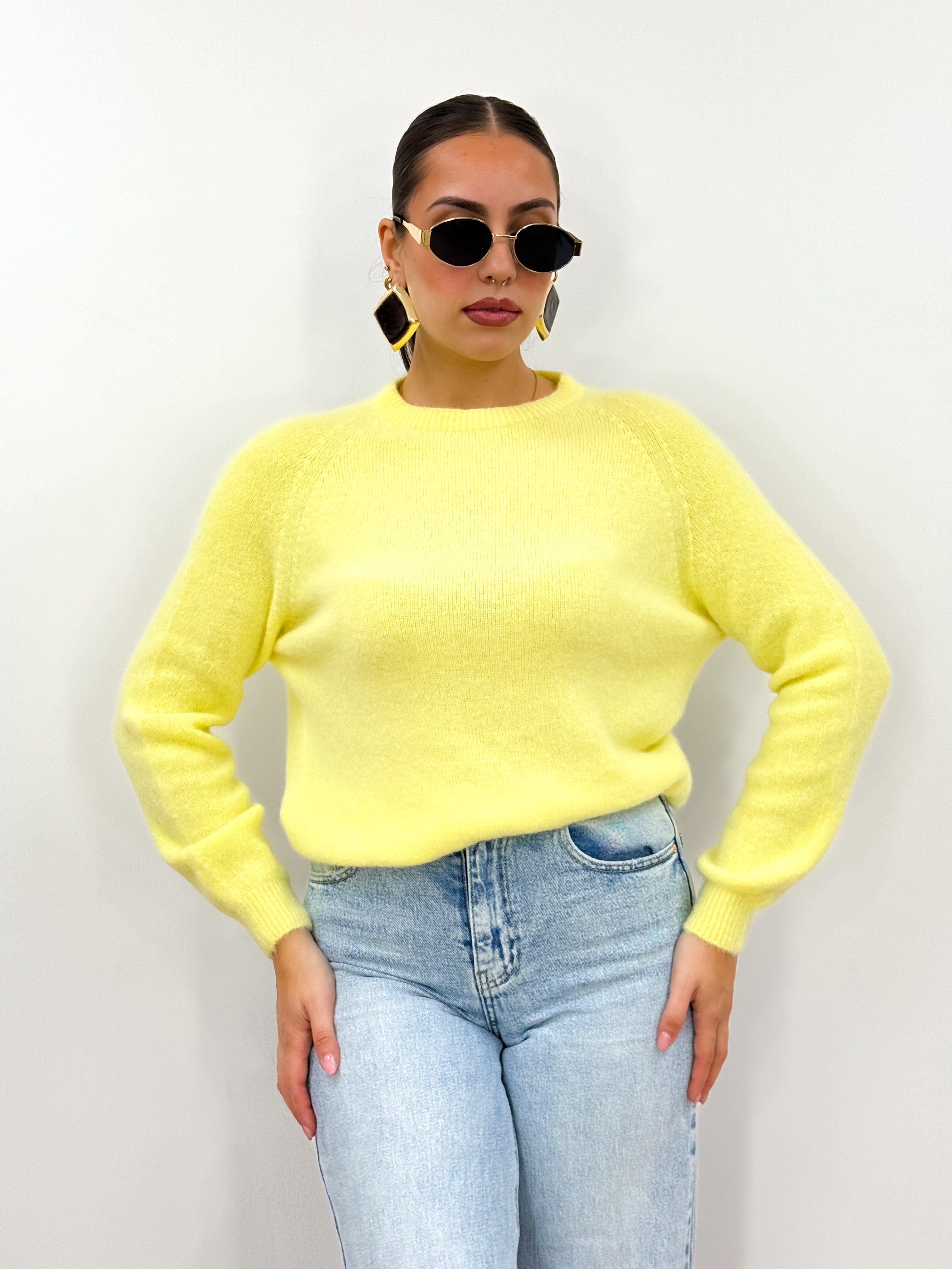 Maglioncino Baby Alpaca Giallo