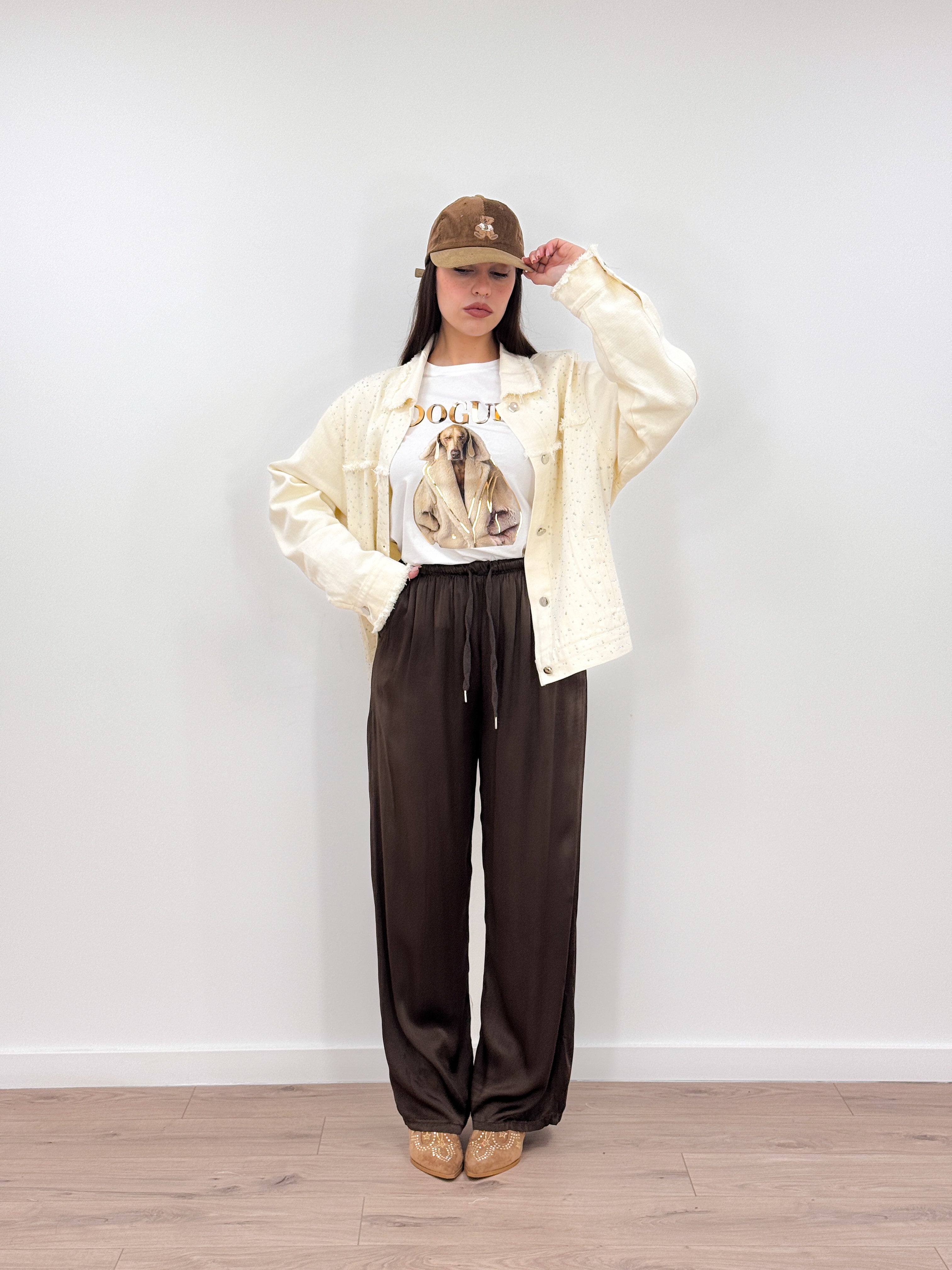 Pantalone Tropea MARRONE