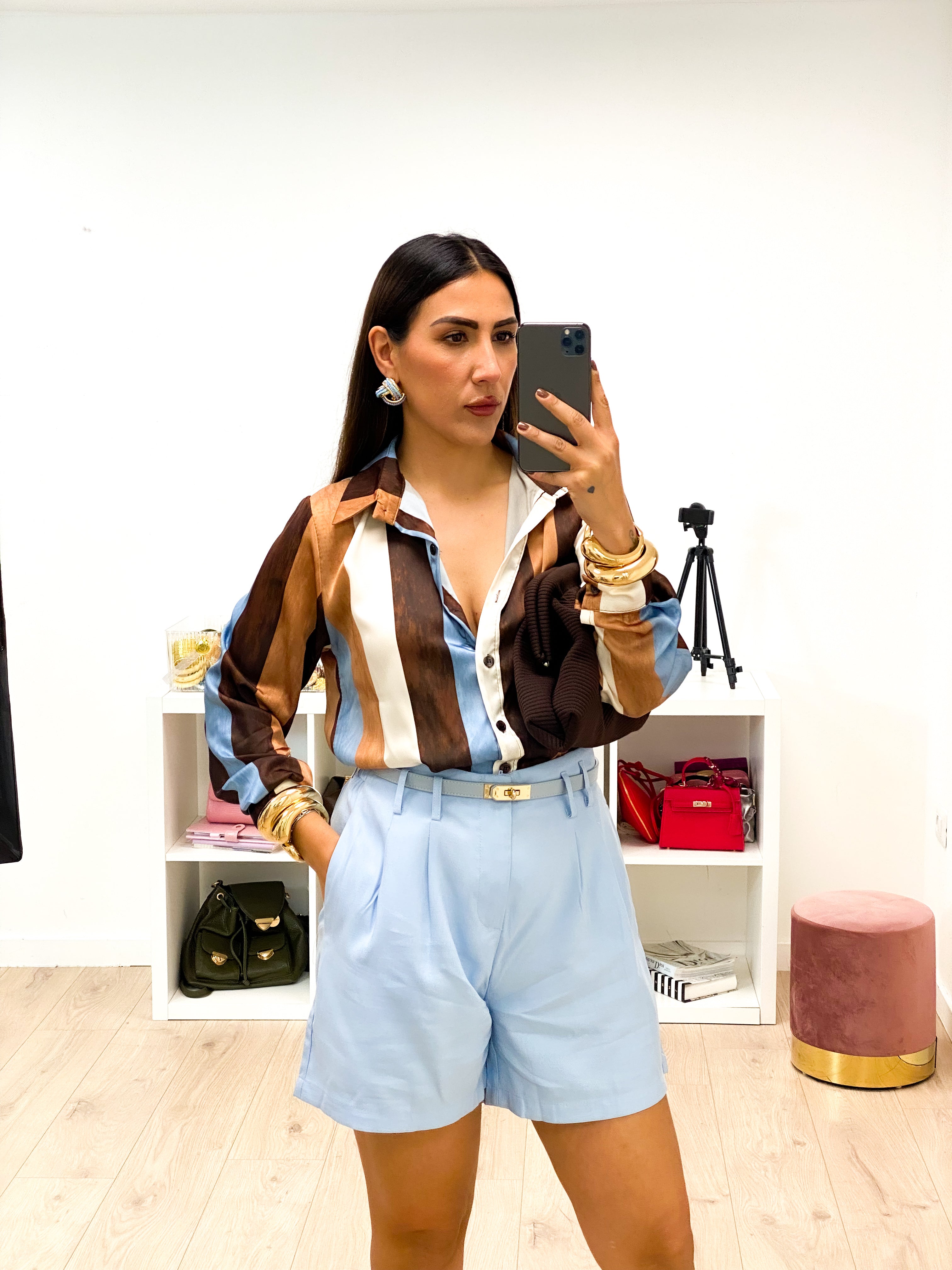Pantaloncino LIVE azzurro