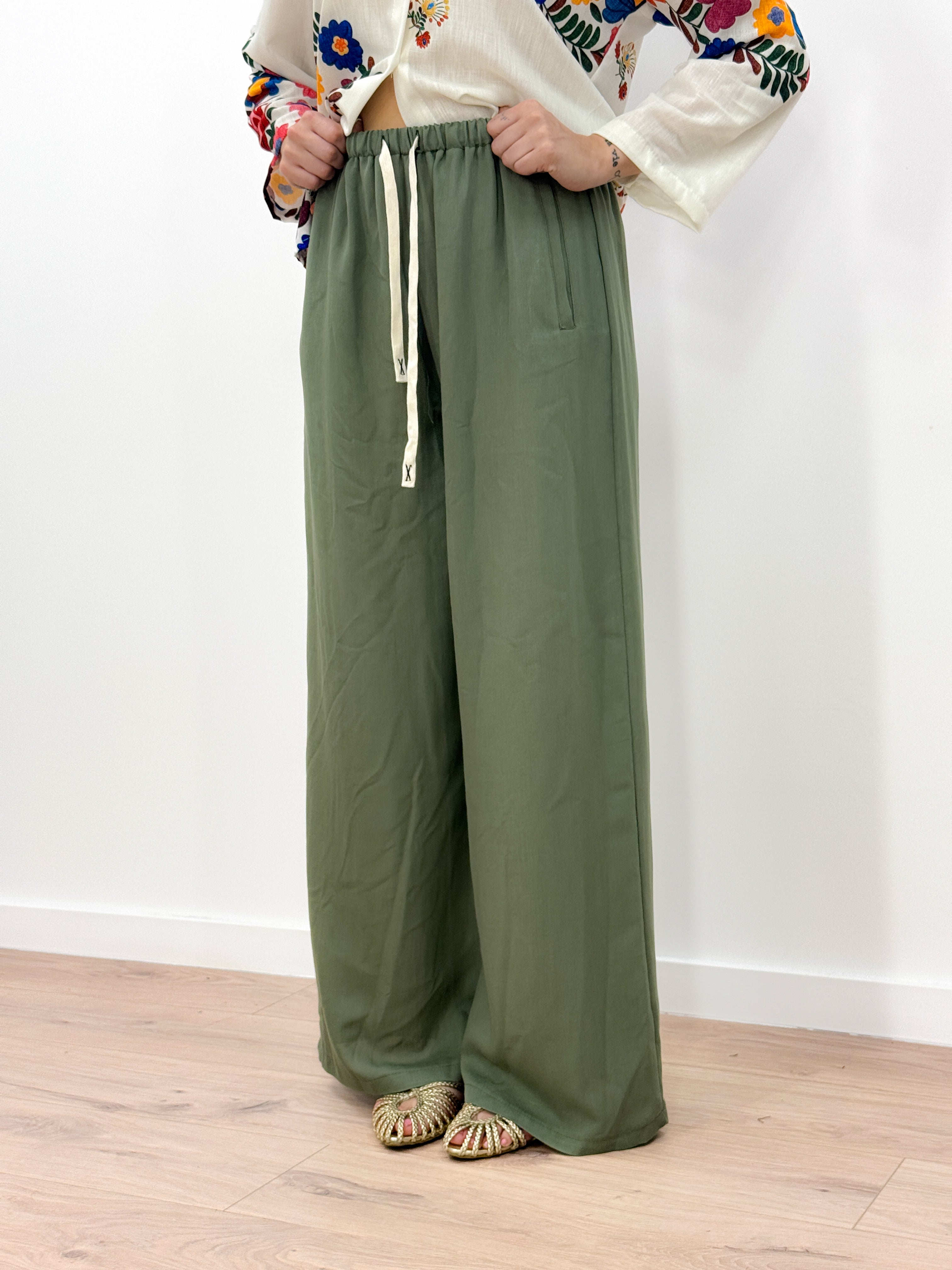 Pantalone Lea VERDE M.