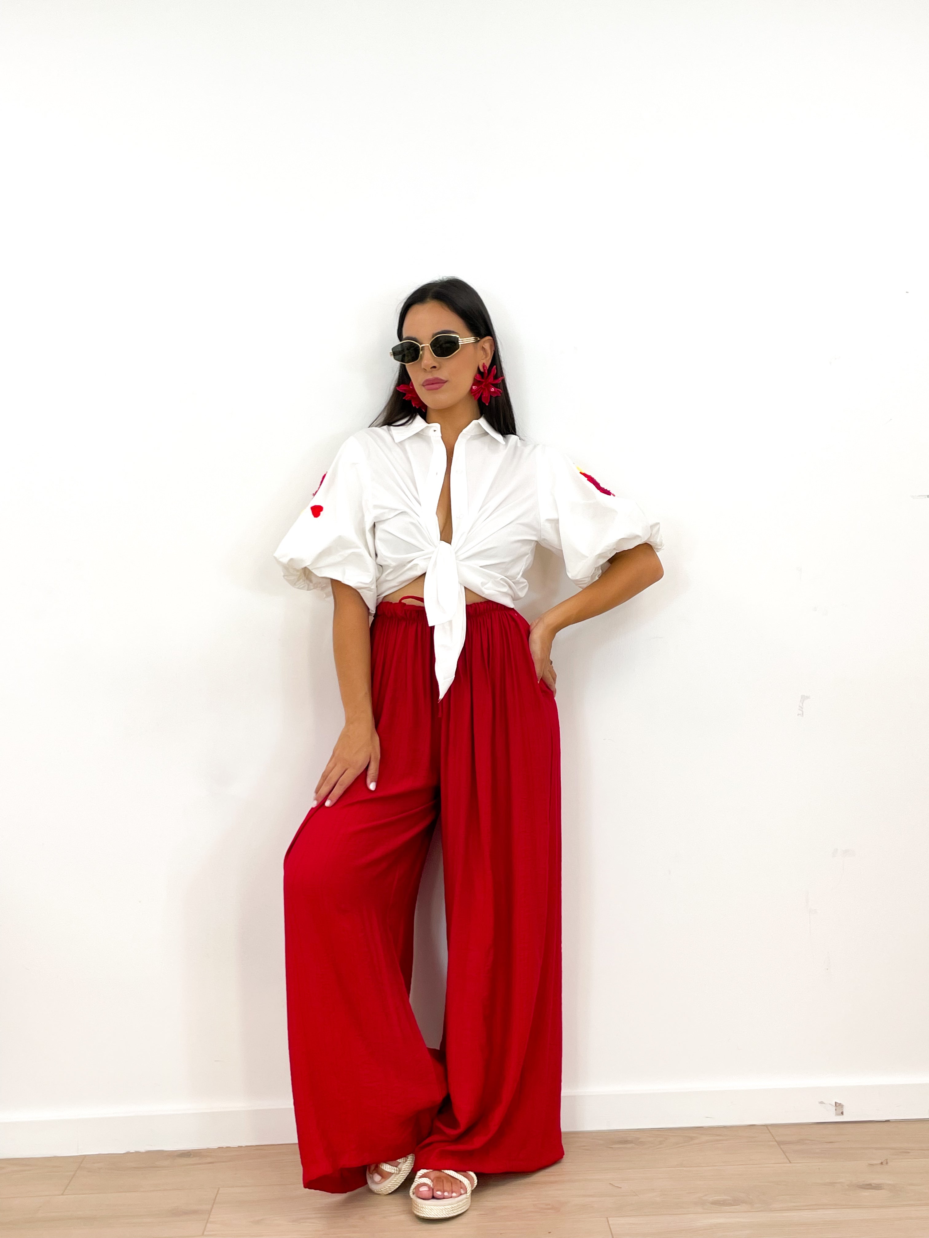Pantalone AMBER rosso