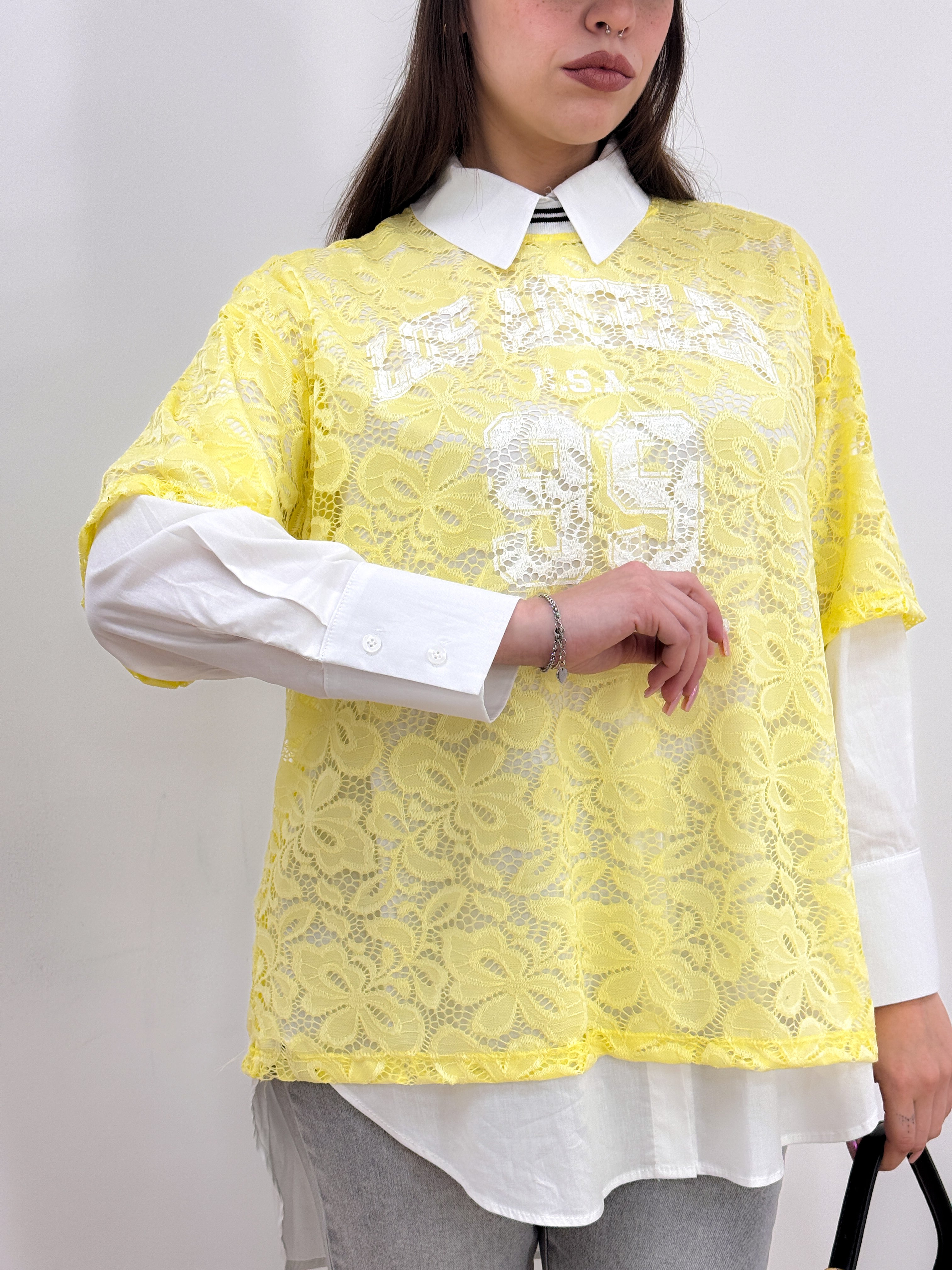 Maglia Chemise L.Angeles GIALLO