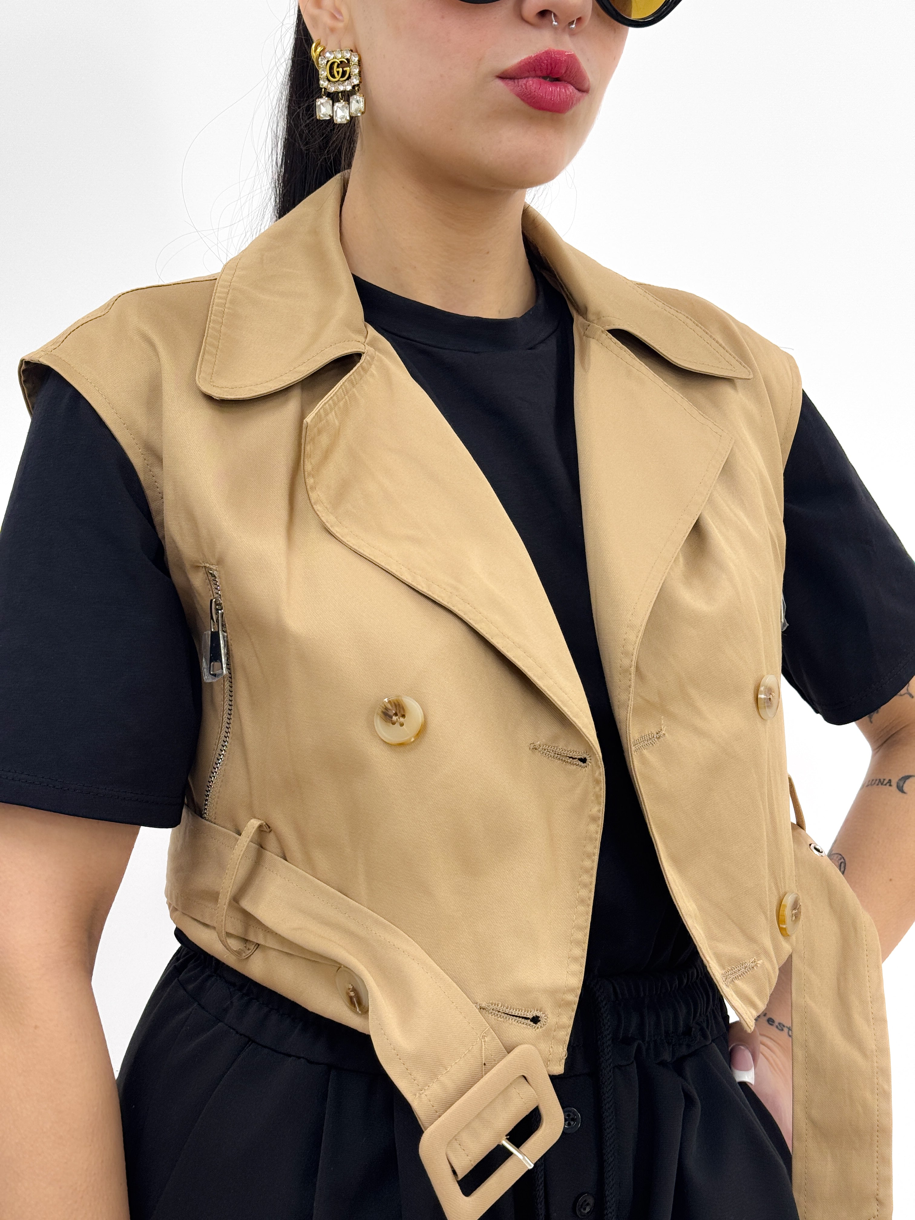 Gilet Safari SABBIA