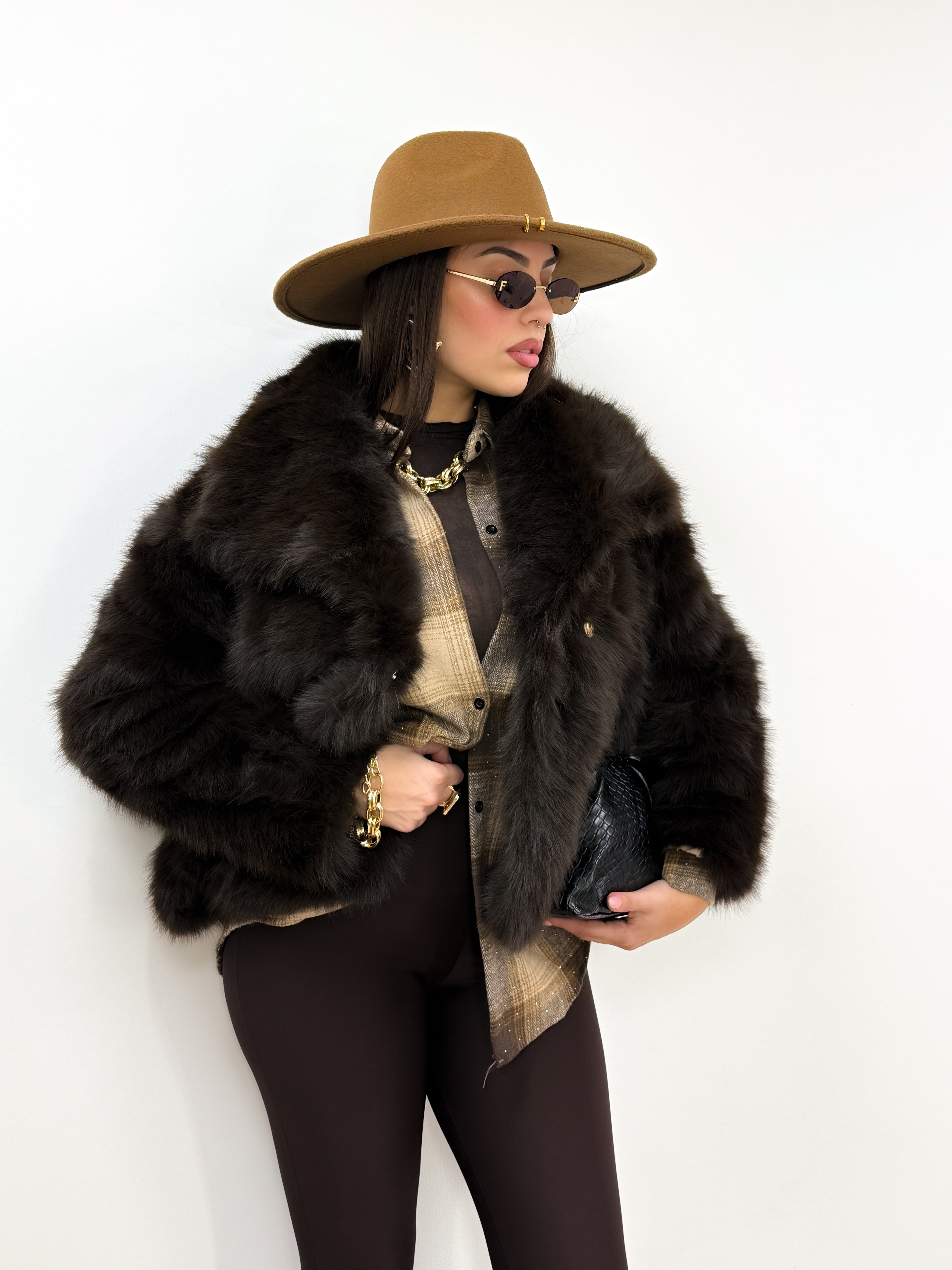 Pelliccia Belle Testa di moro