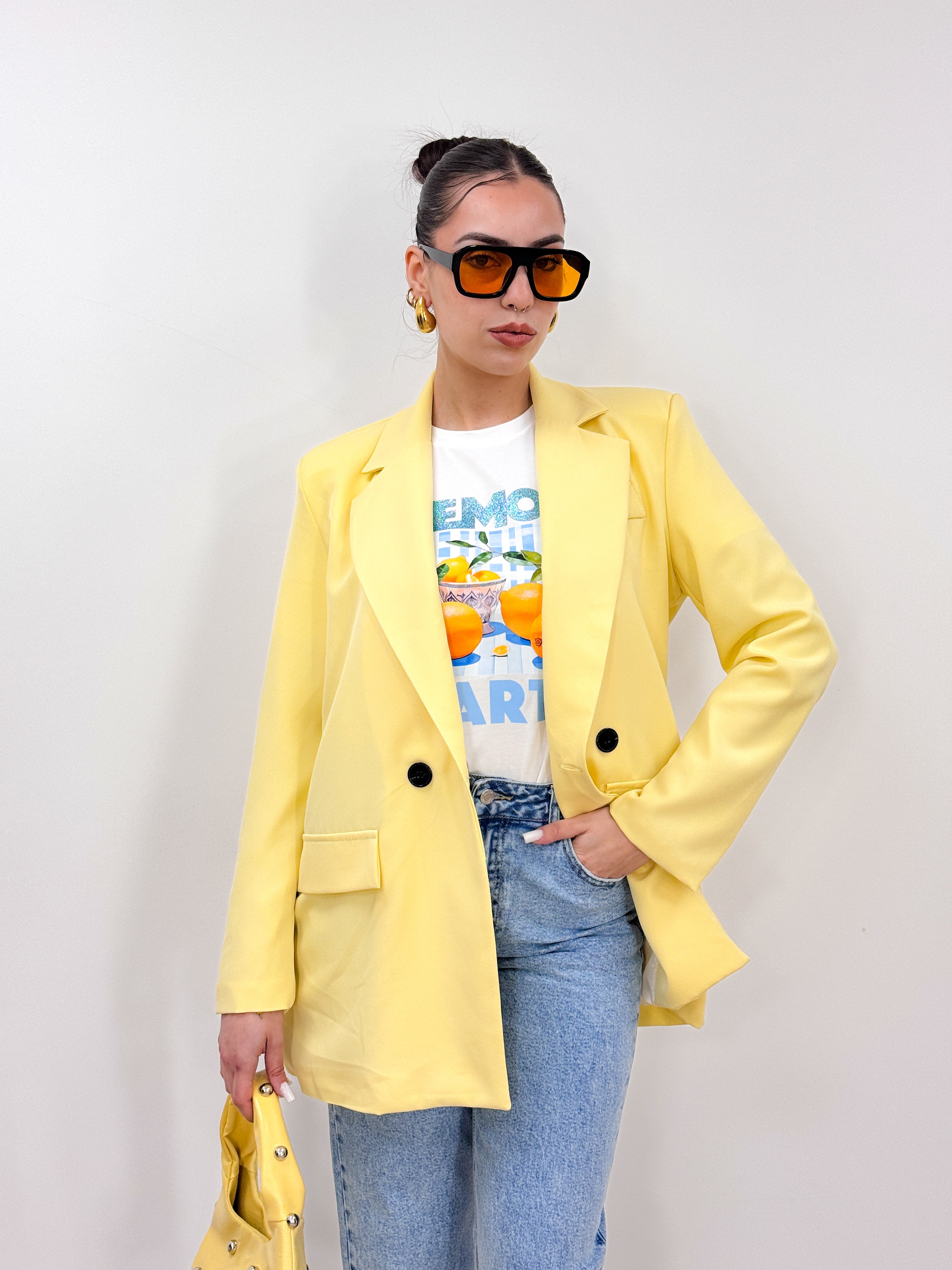 Giacca Alice Doppiopetto GIALLO
