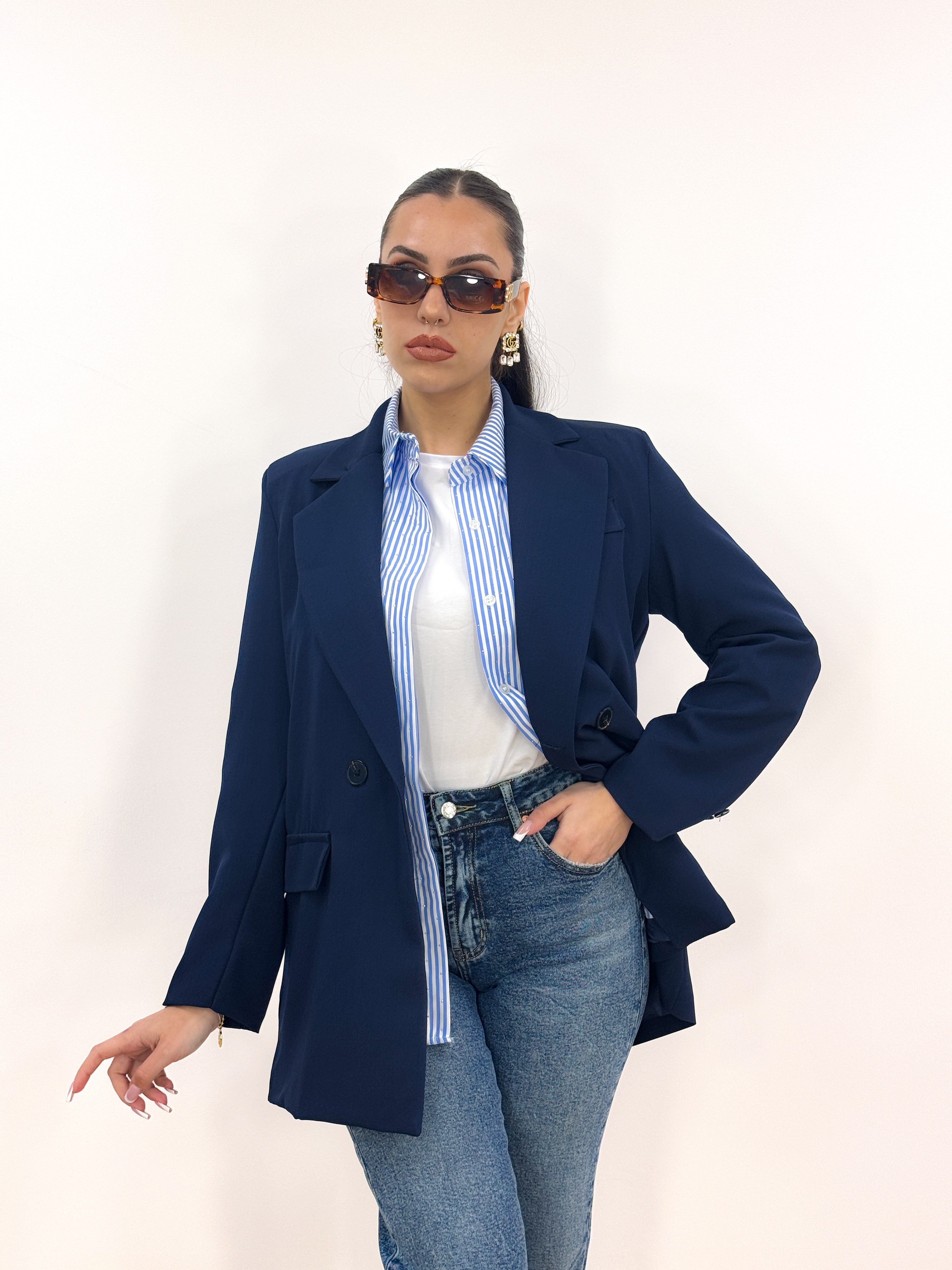 Giacca Alice Doppiopetto BLU