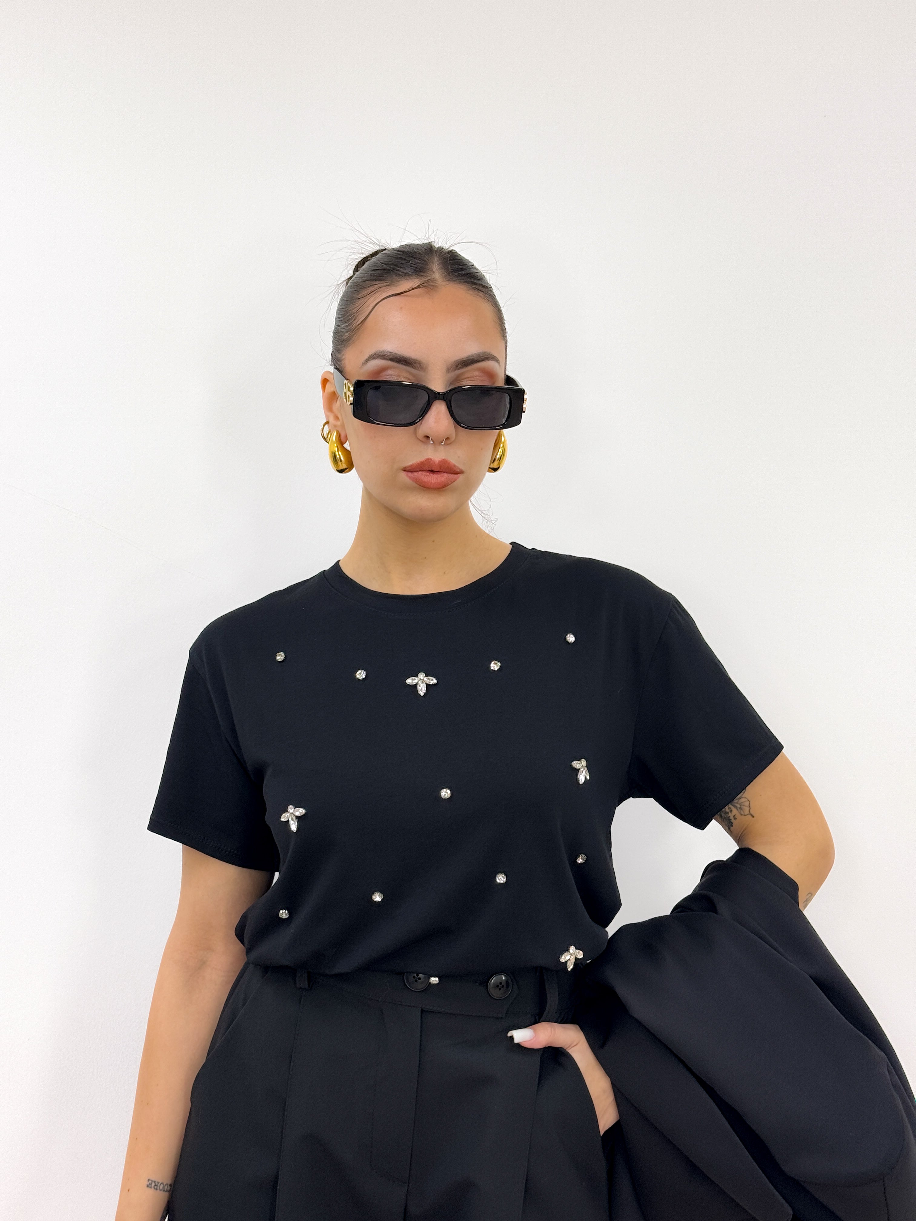 T-Shirt Diamond NERO