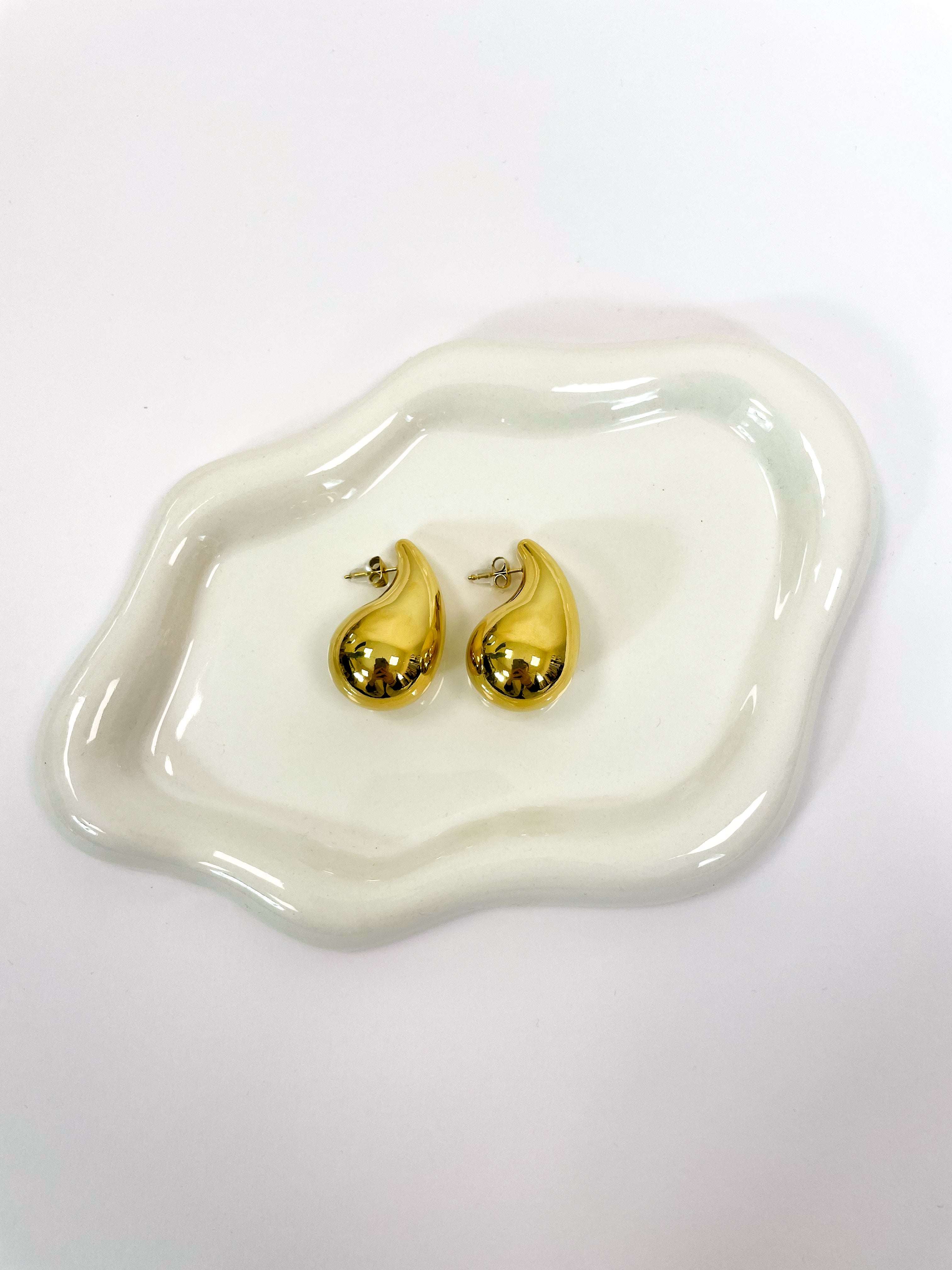 Orecchini  goccia medio oro