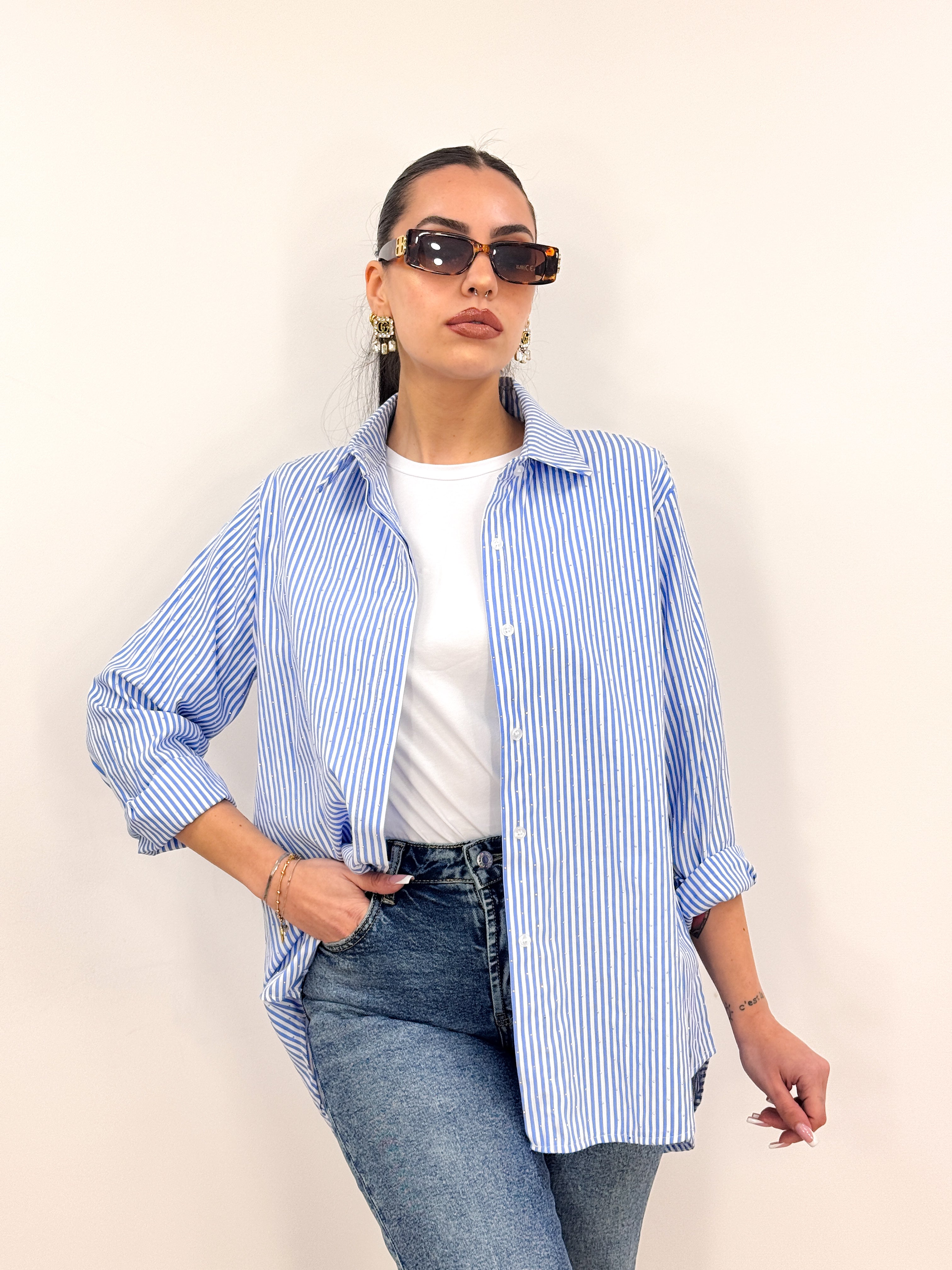 Camicia Strass CELESTE