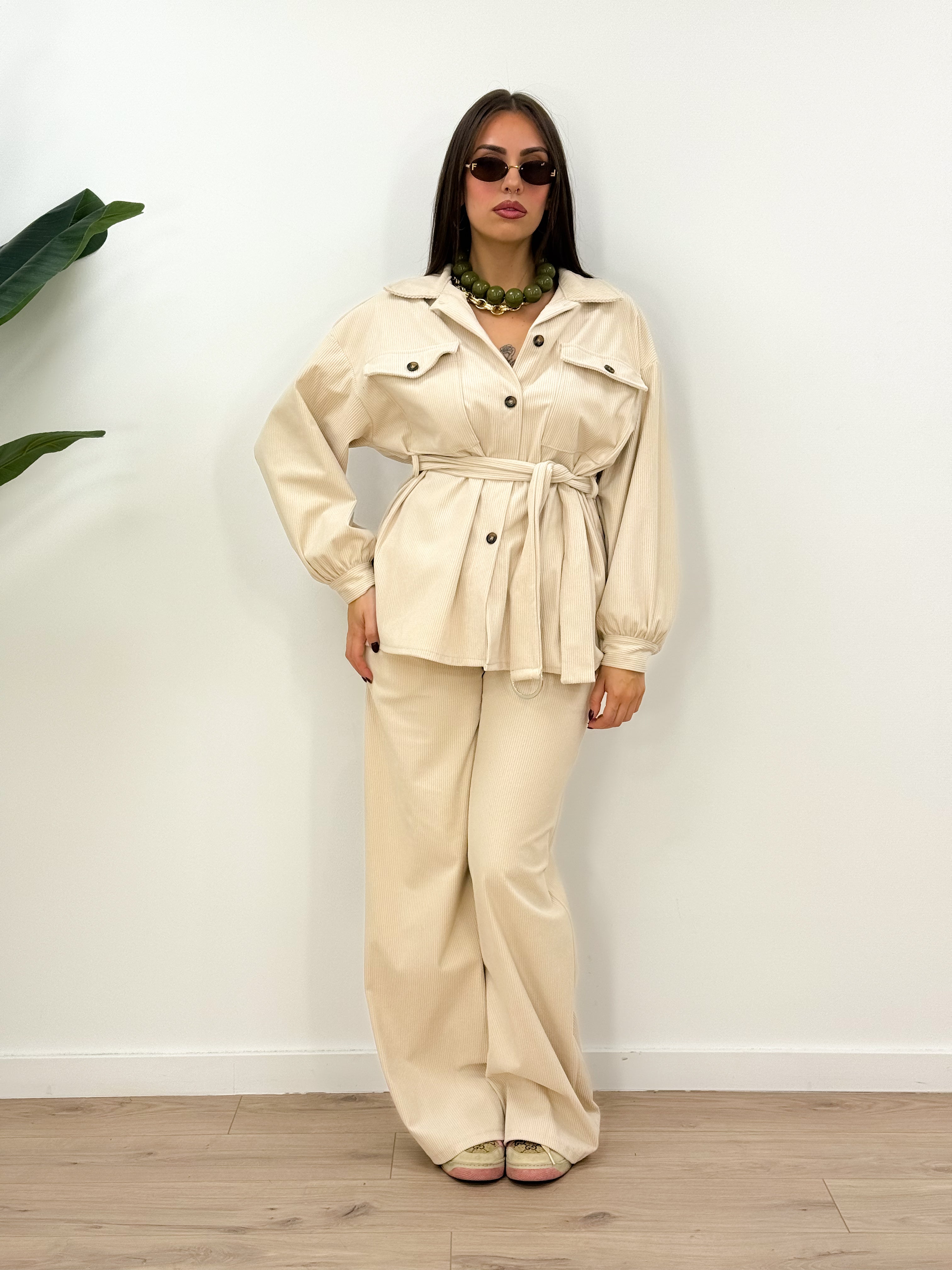 Coordinato Riga panna