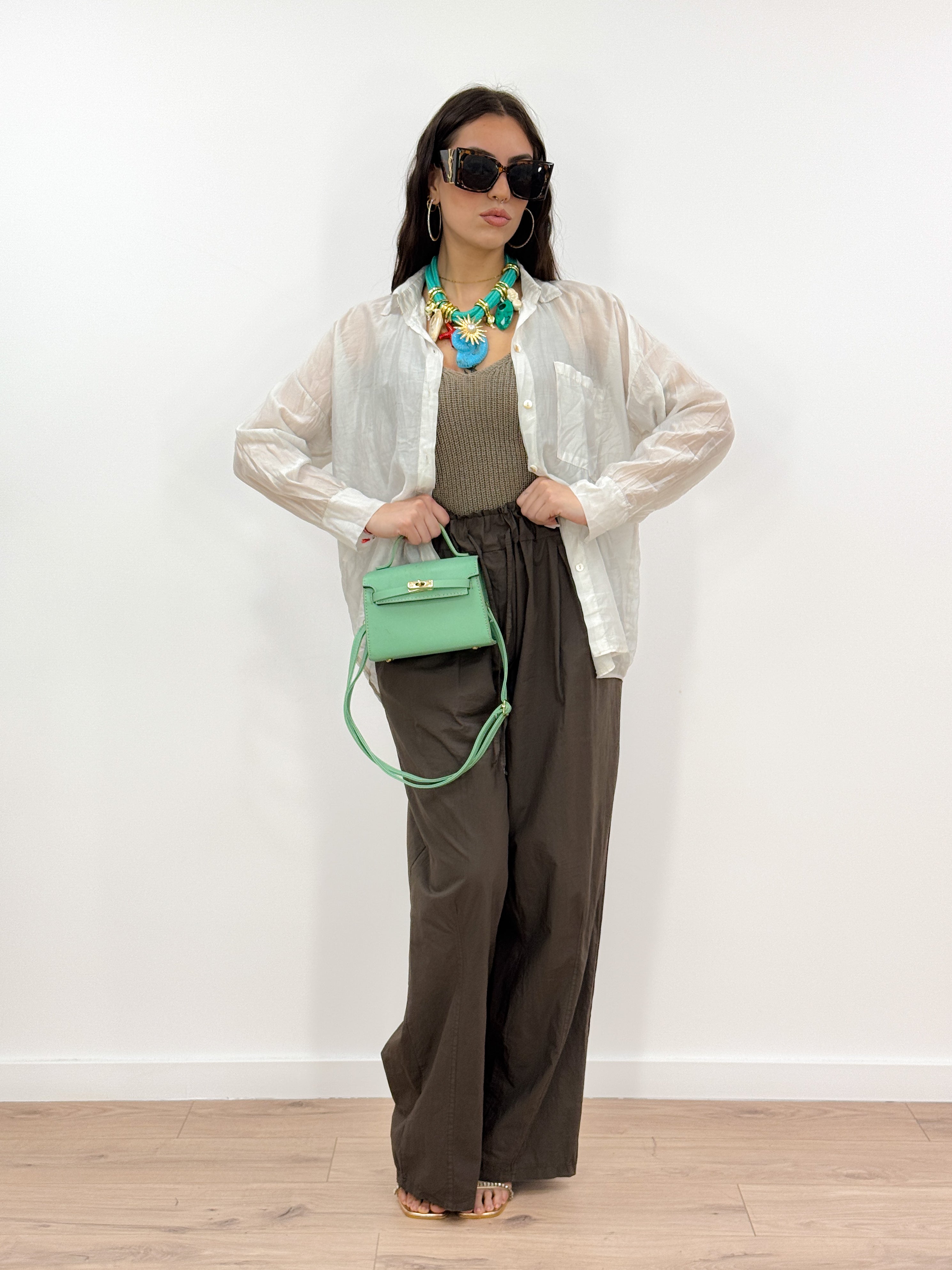 Pantalone Nuvola MARRONE