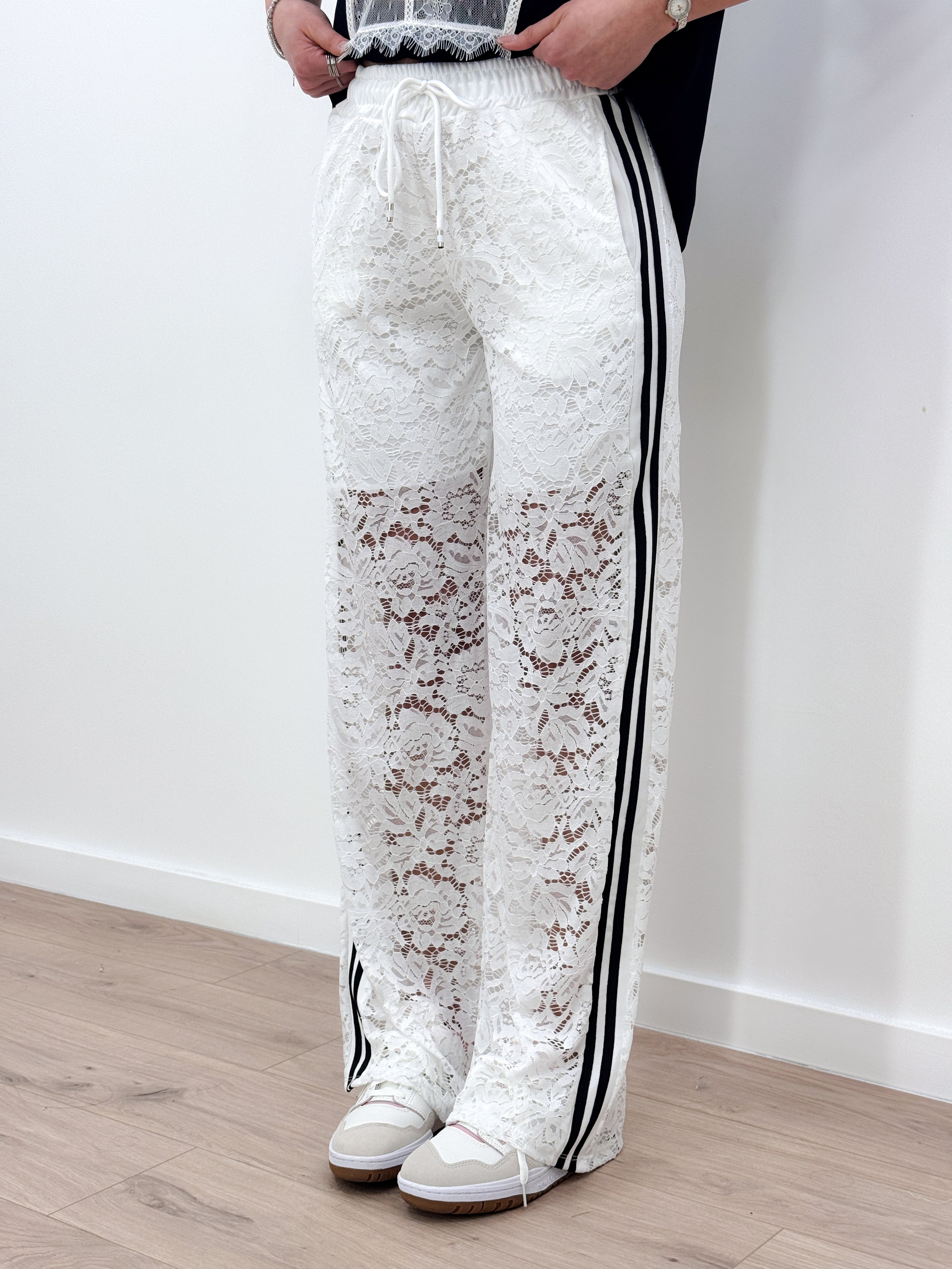 Pantalone Pizzo BIANCO