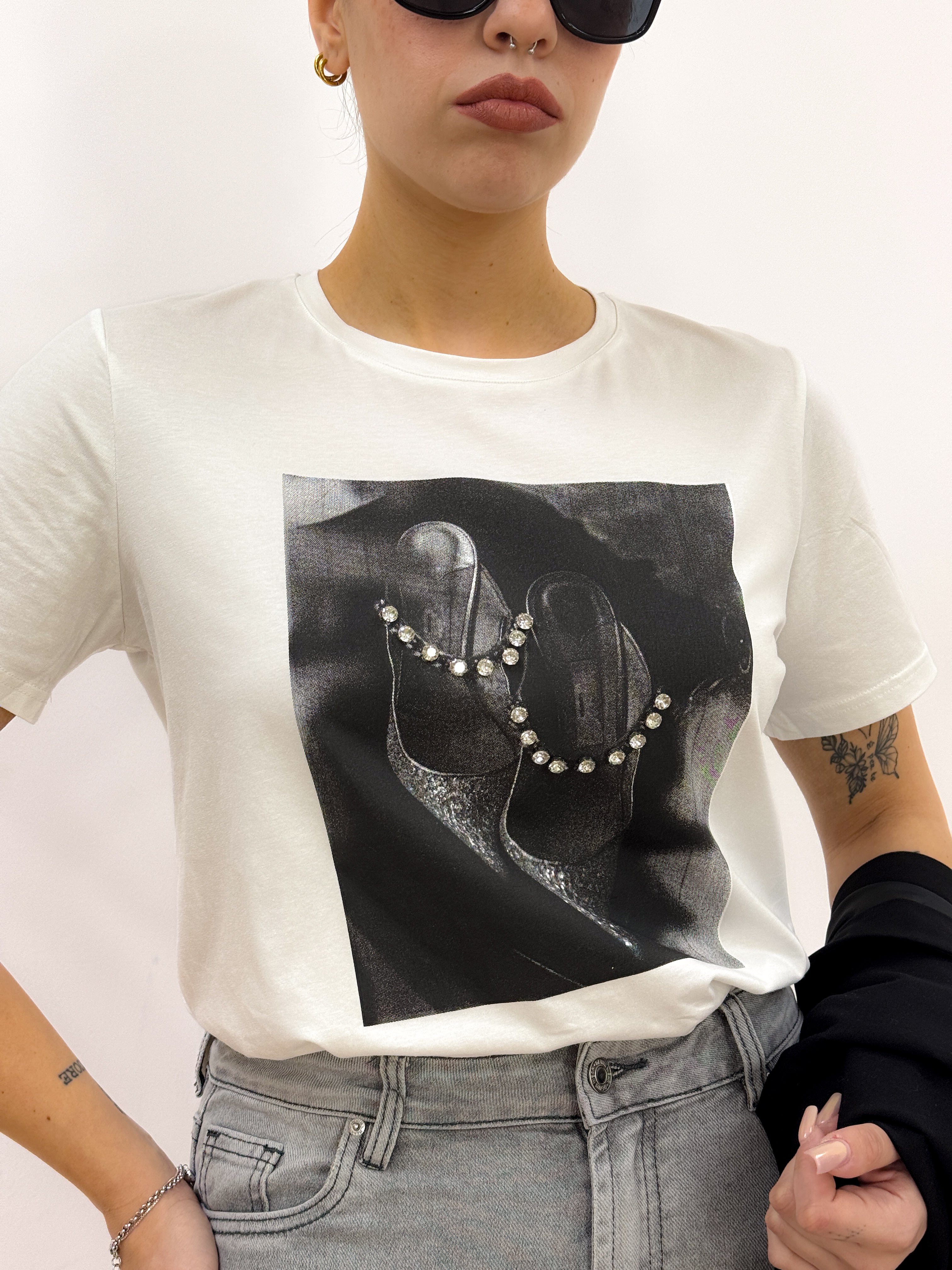 T-Shirt Shoes NERO