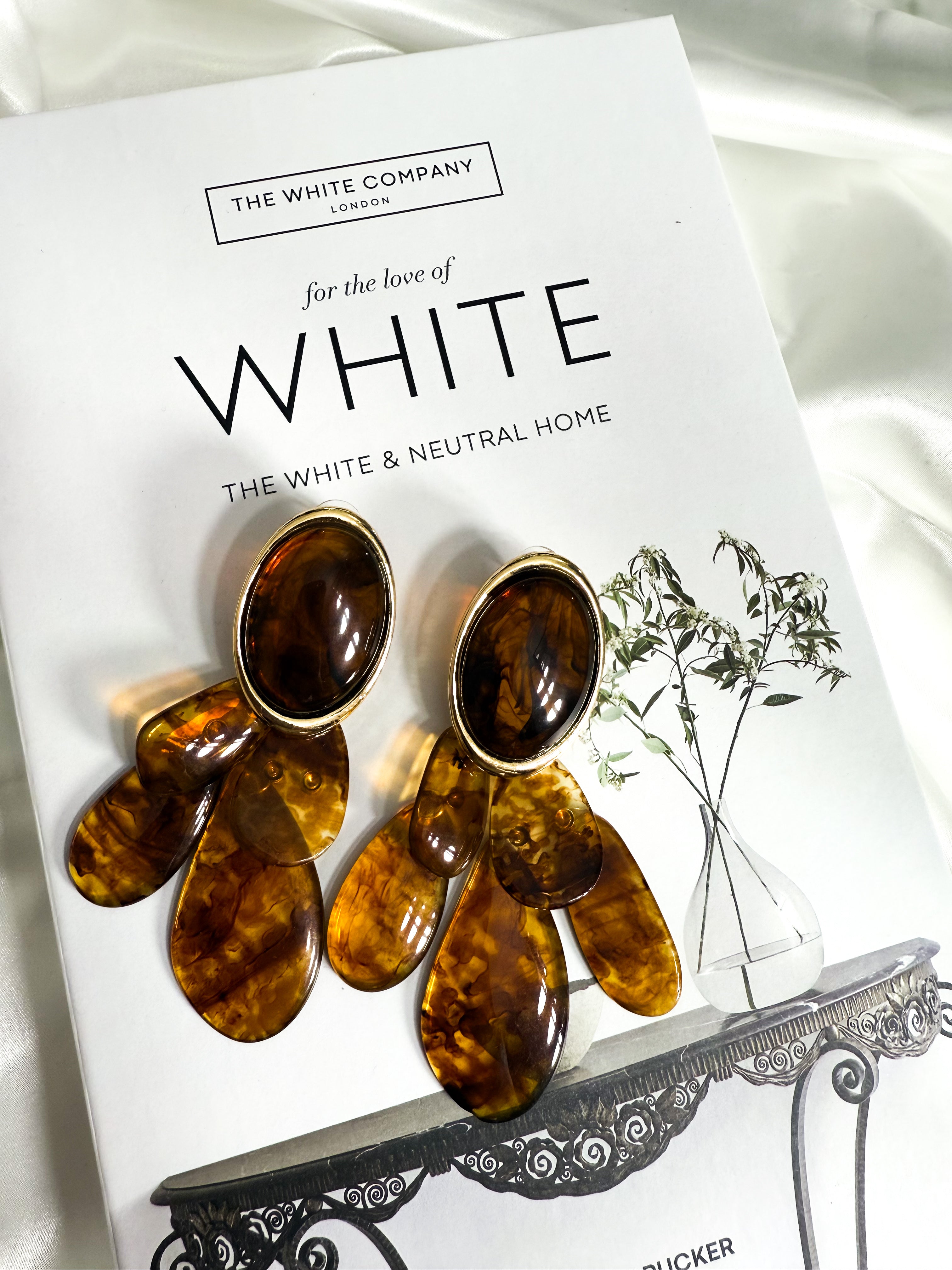 Orecchini Pendenti Ovali AMBRA