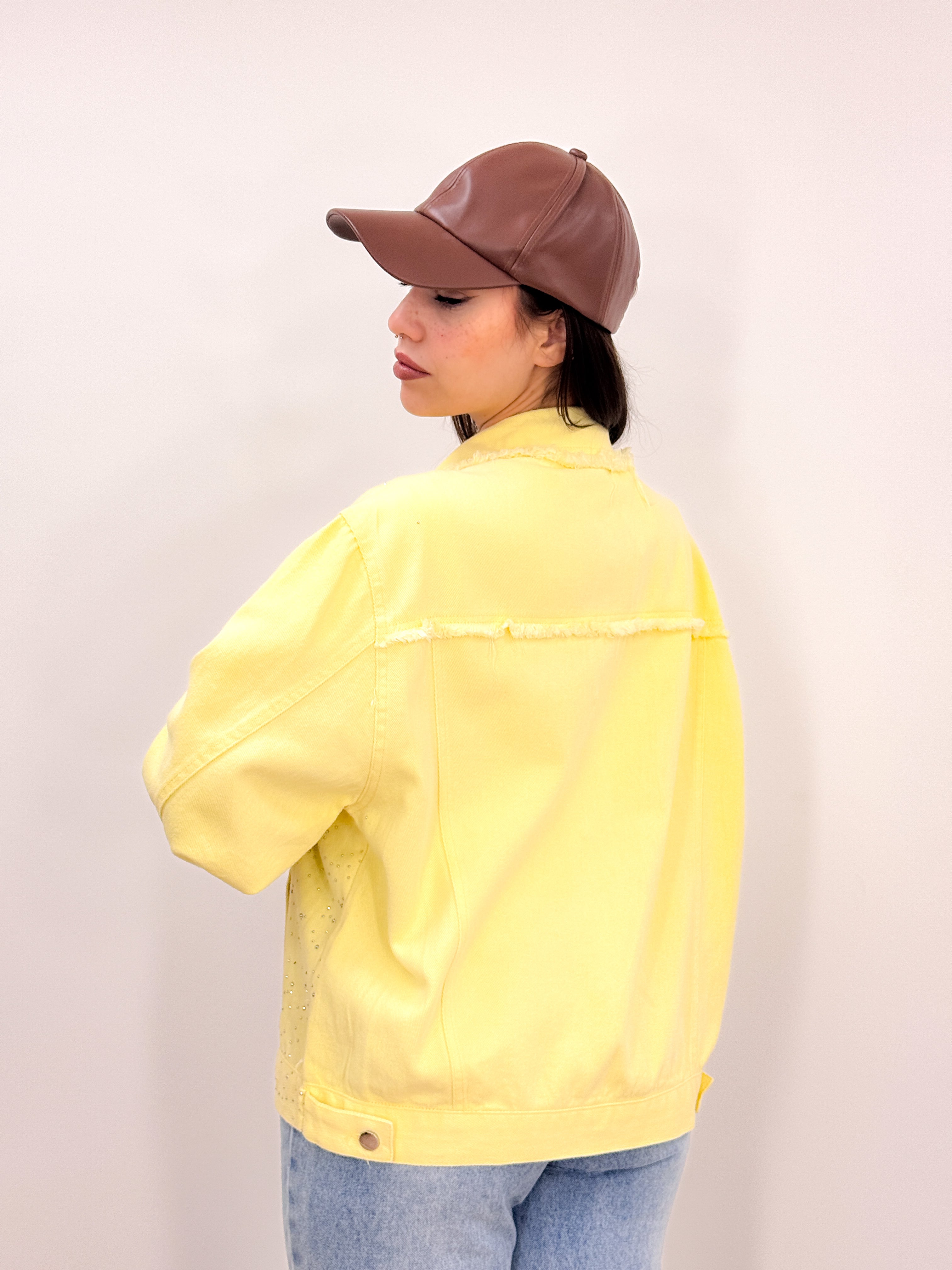 Giacca Denim GIALLO
