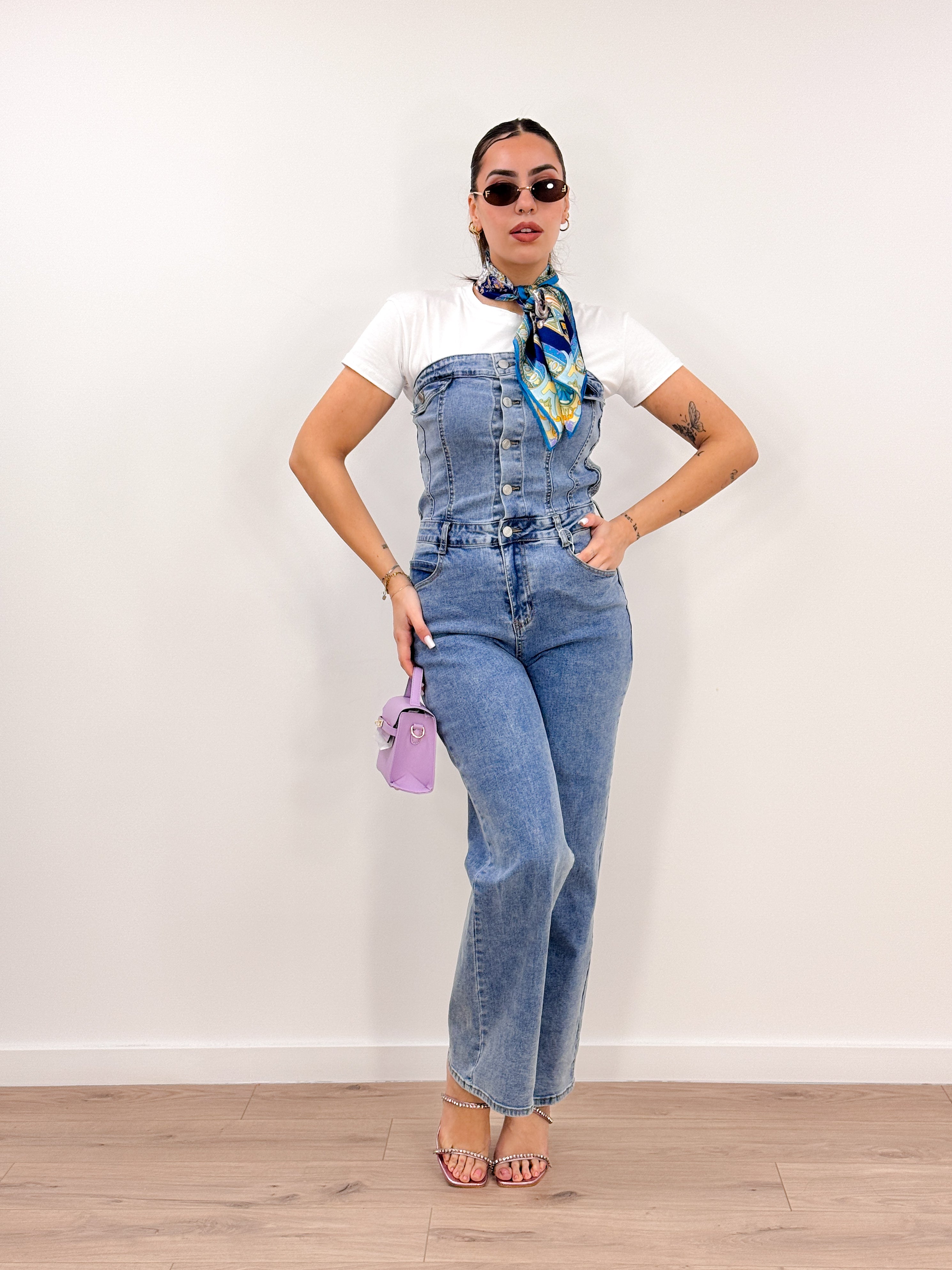 Tuta Denim 6128