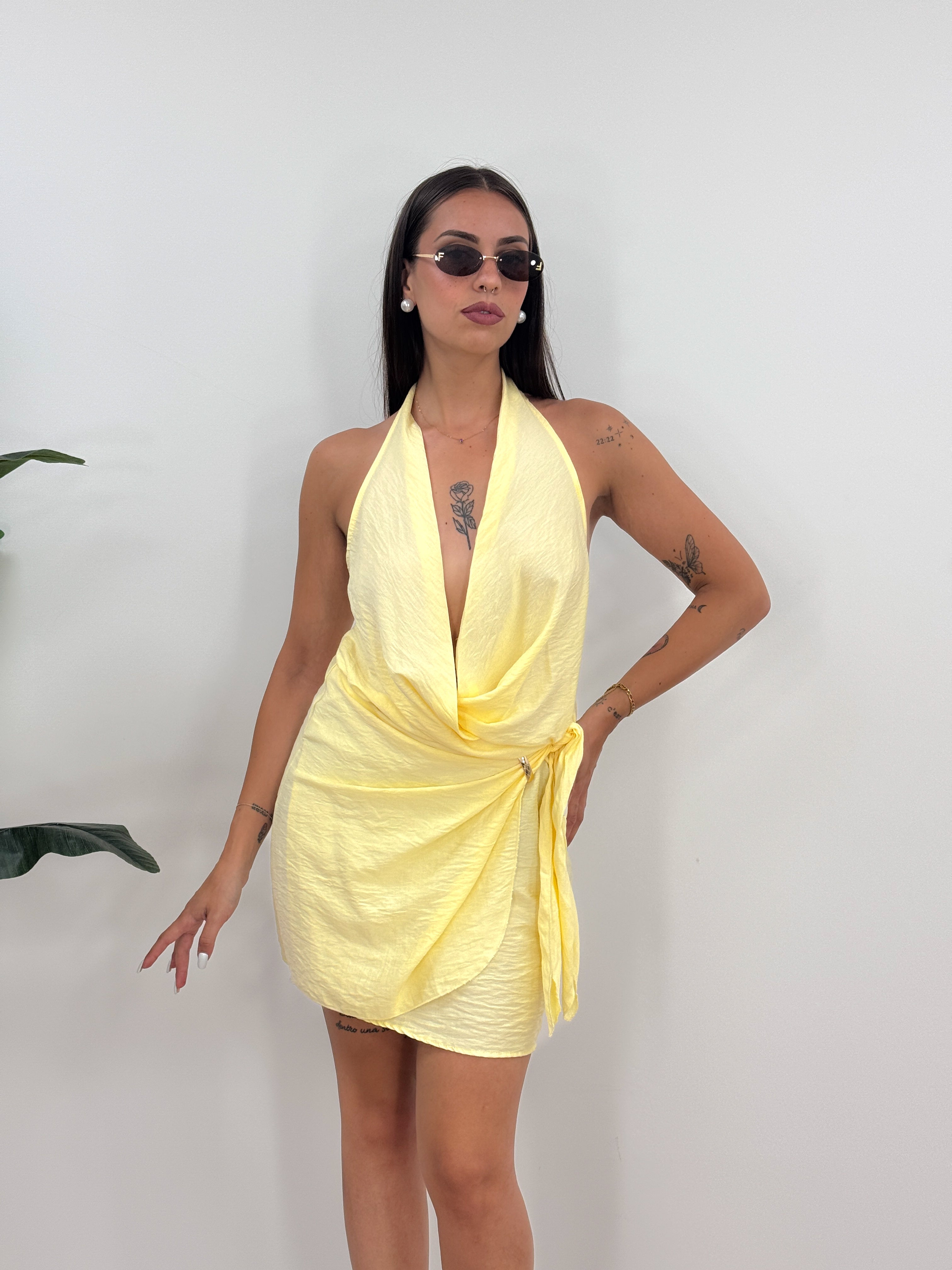 Mini Dress Camilla GIALLO