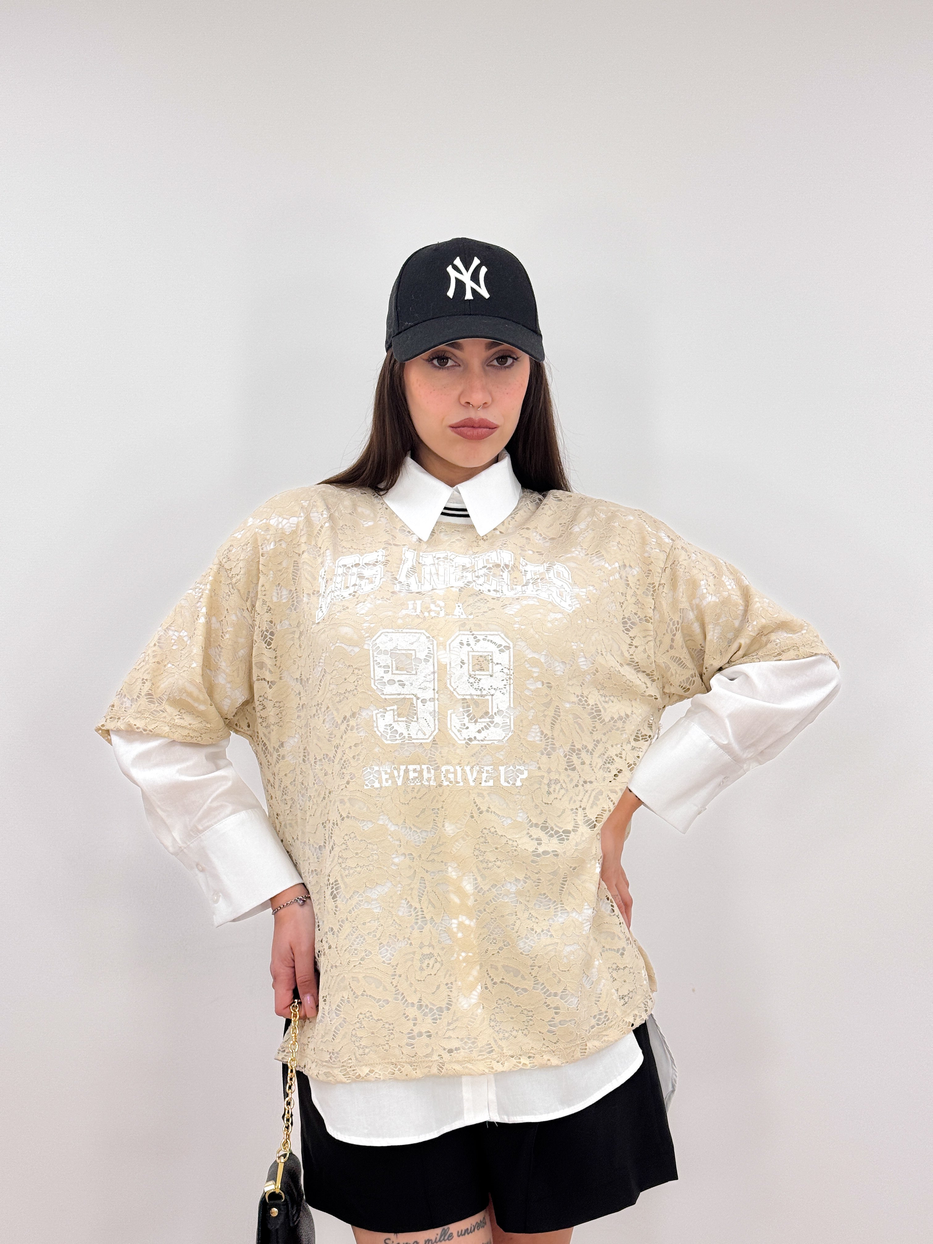 Maglia Chemise L.Angeles BEIGE