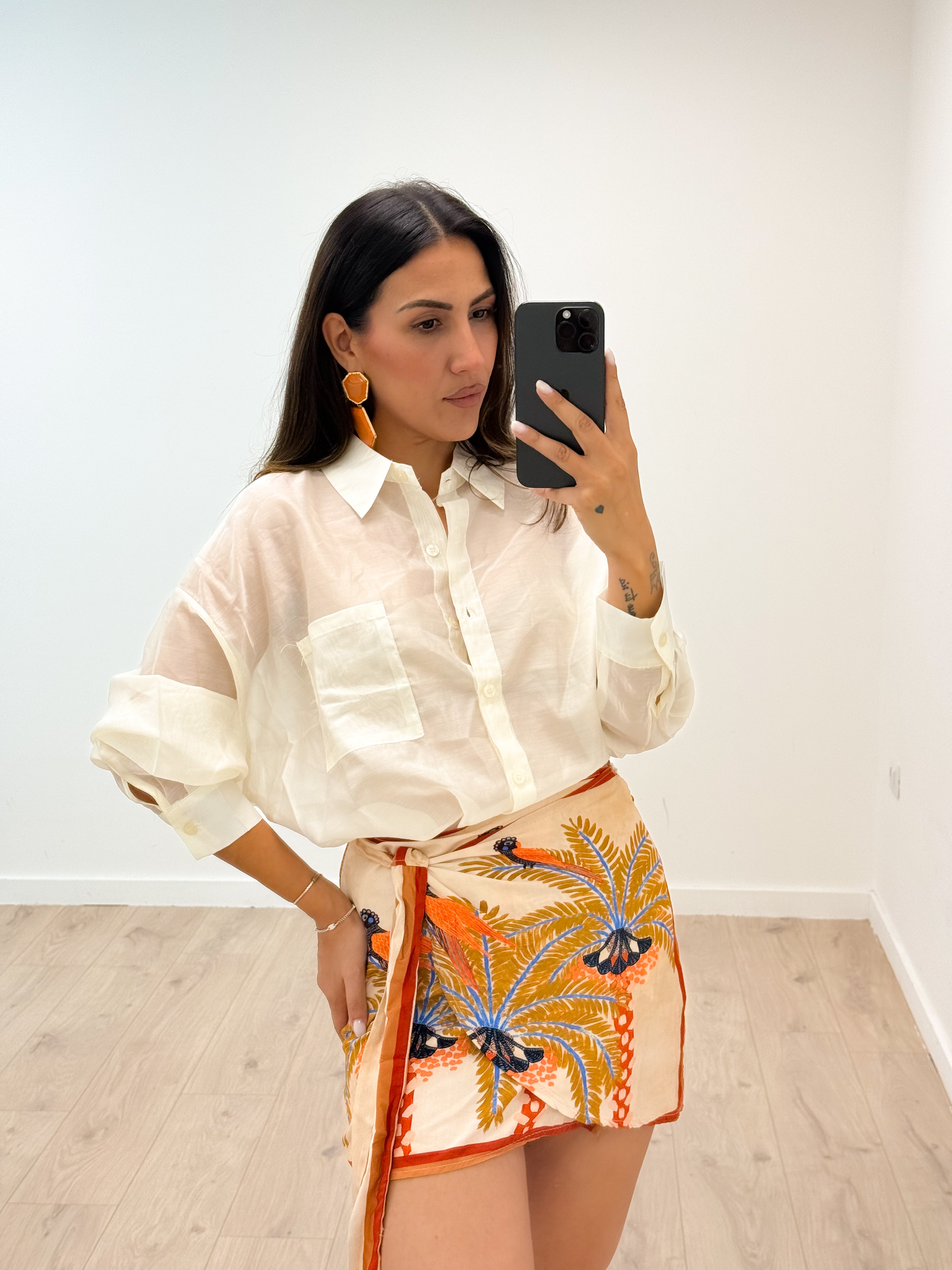 Camicia helena panna
