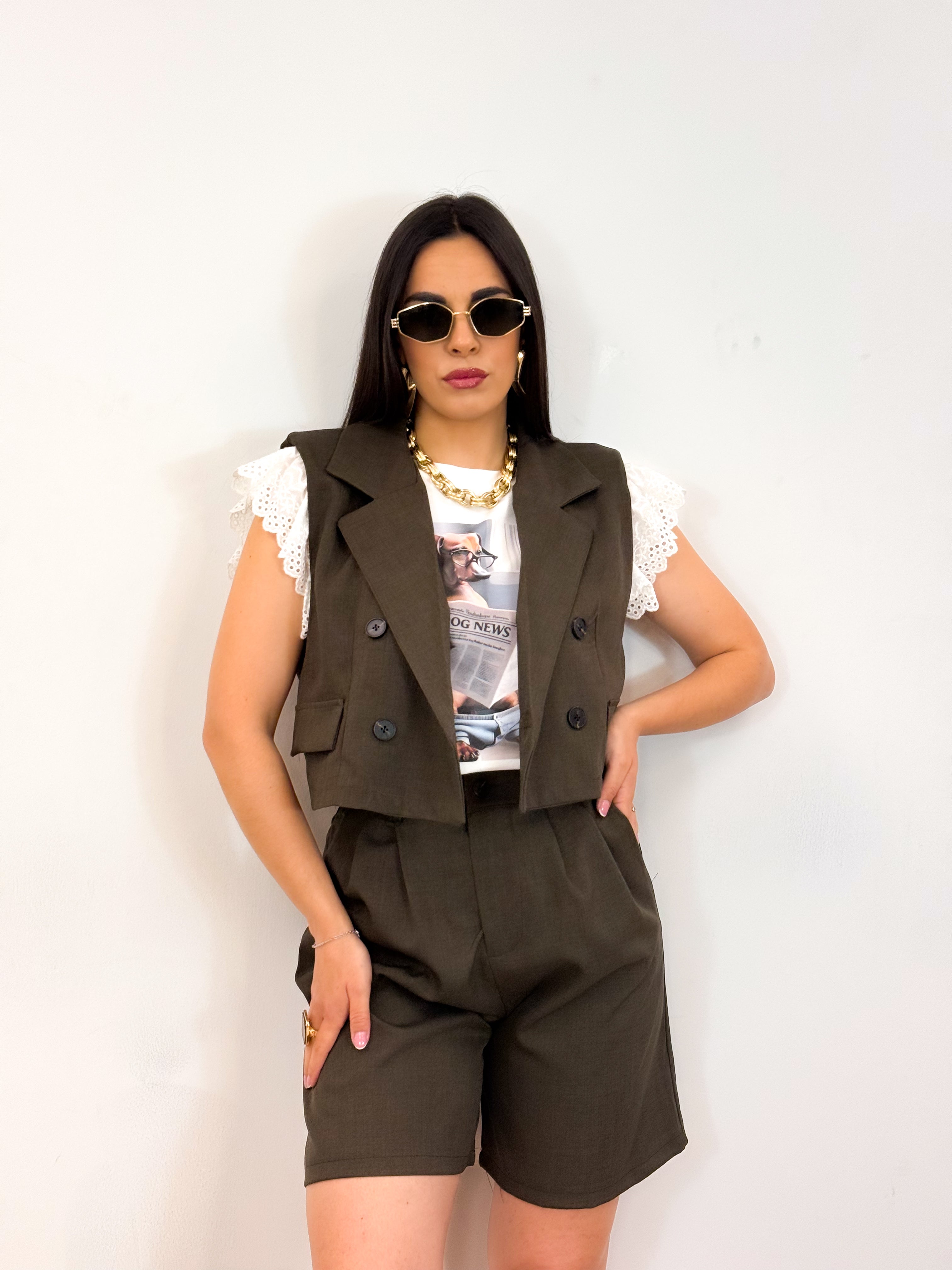 Coordinato MUSE GLAM marrone