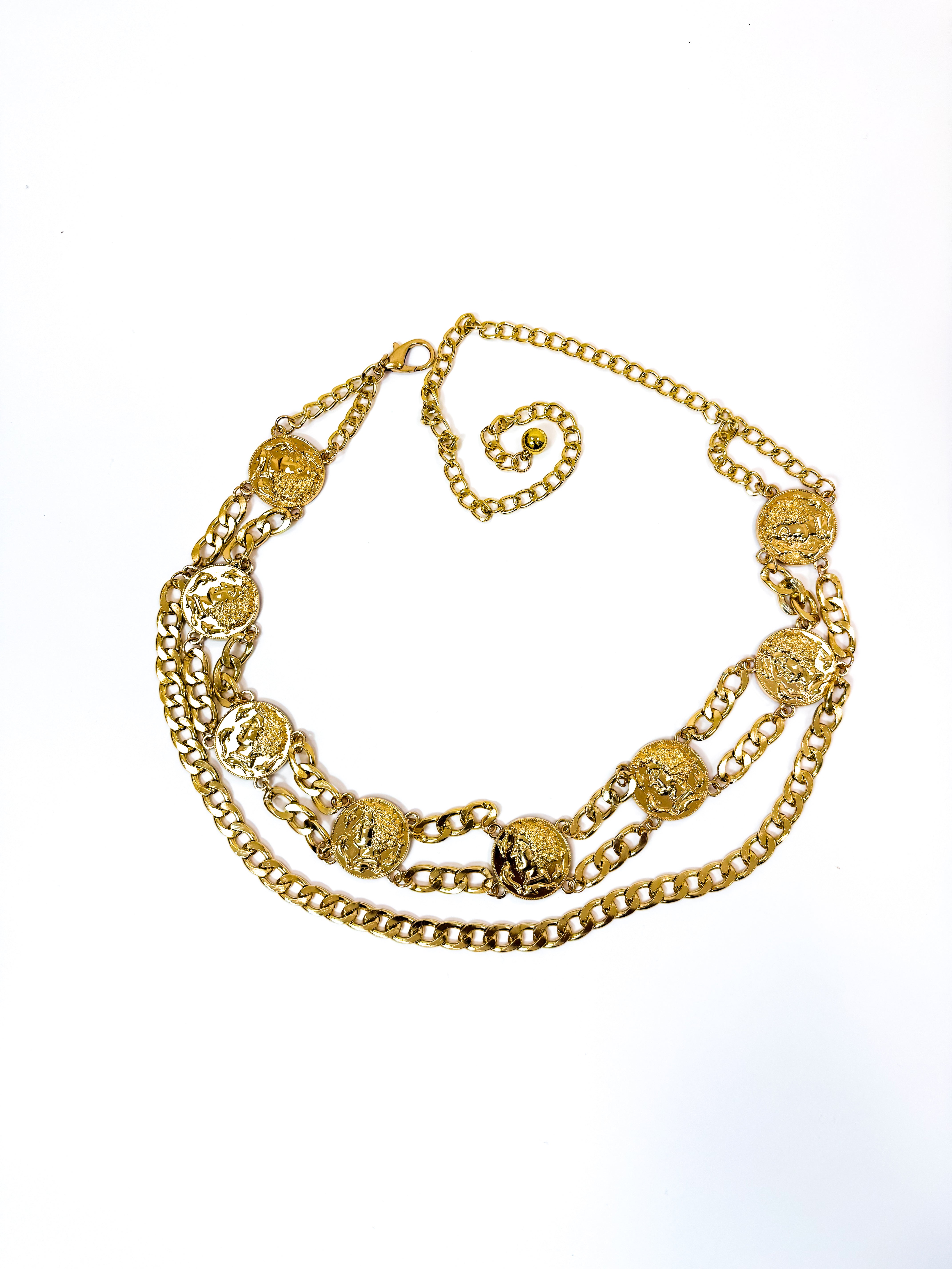 Cintura gioiello moneta oro
