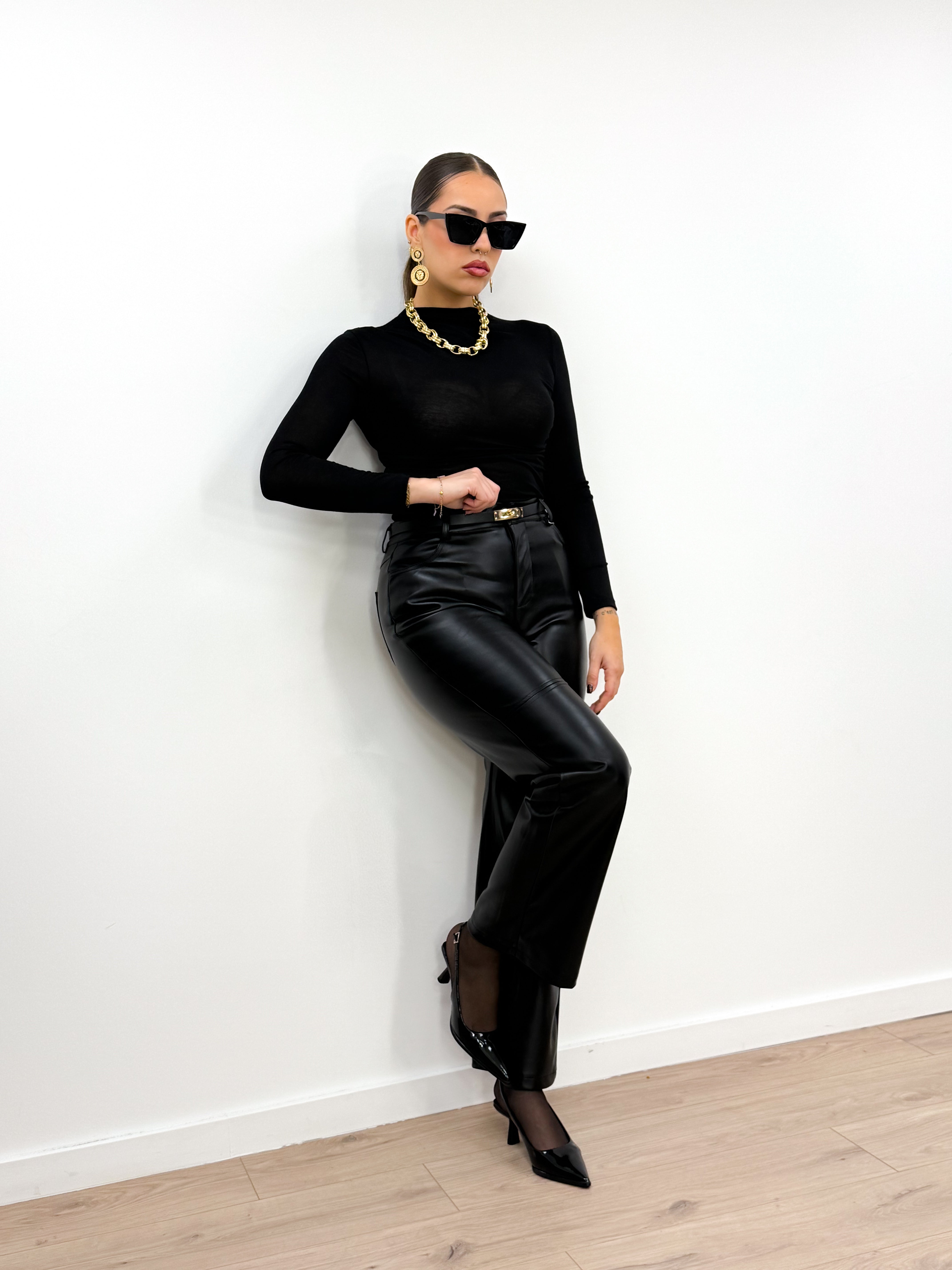 Pantalone Charm Nero