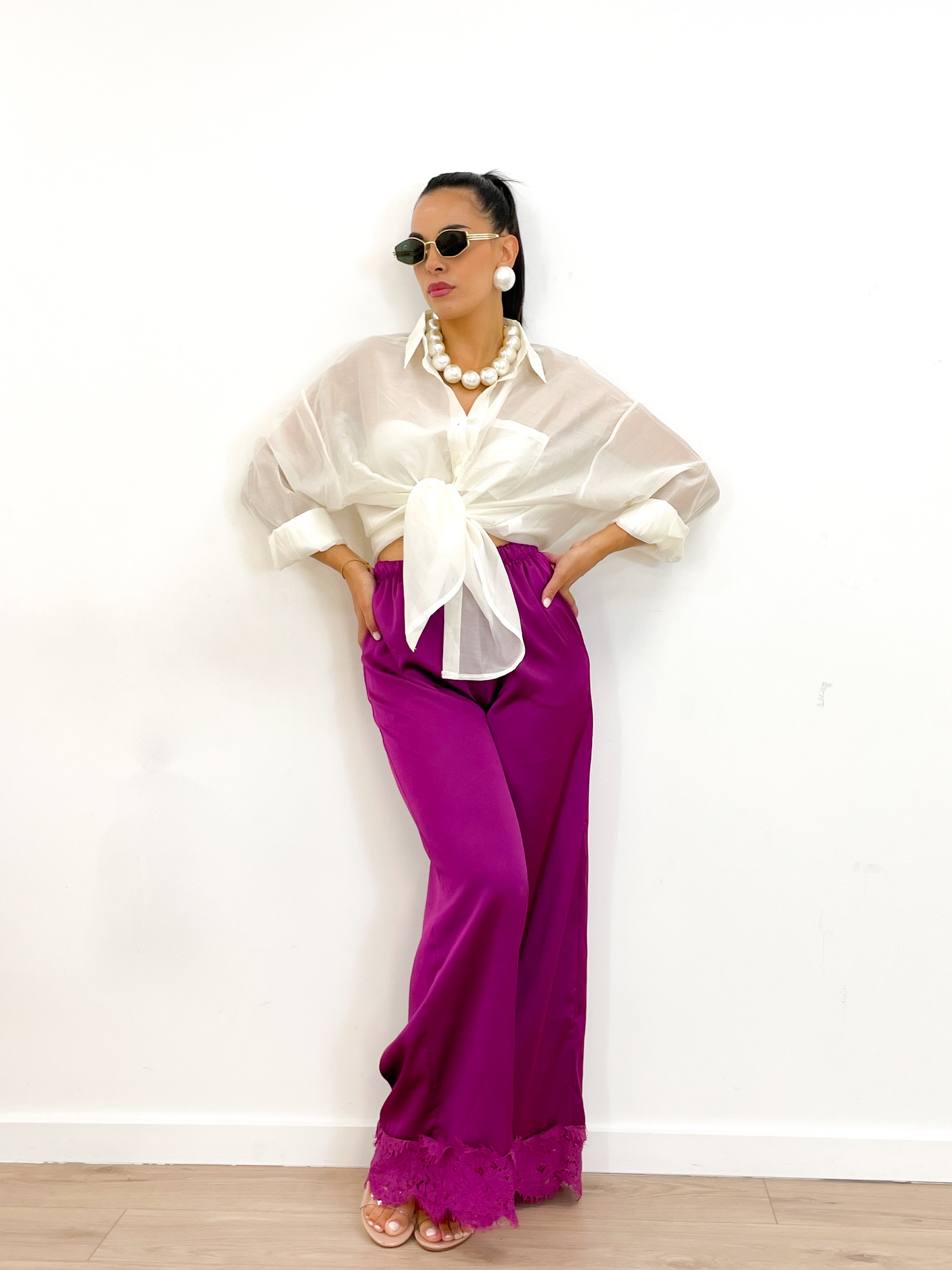 Pantalone DÈSIR magenta