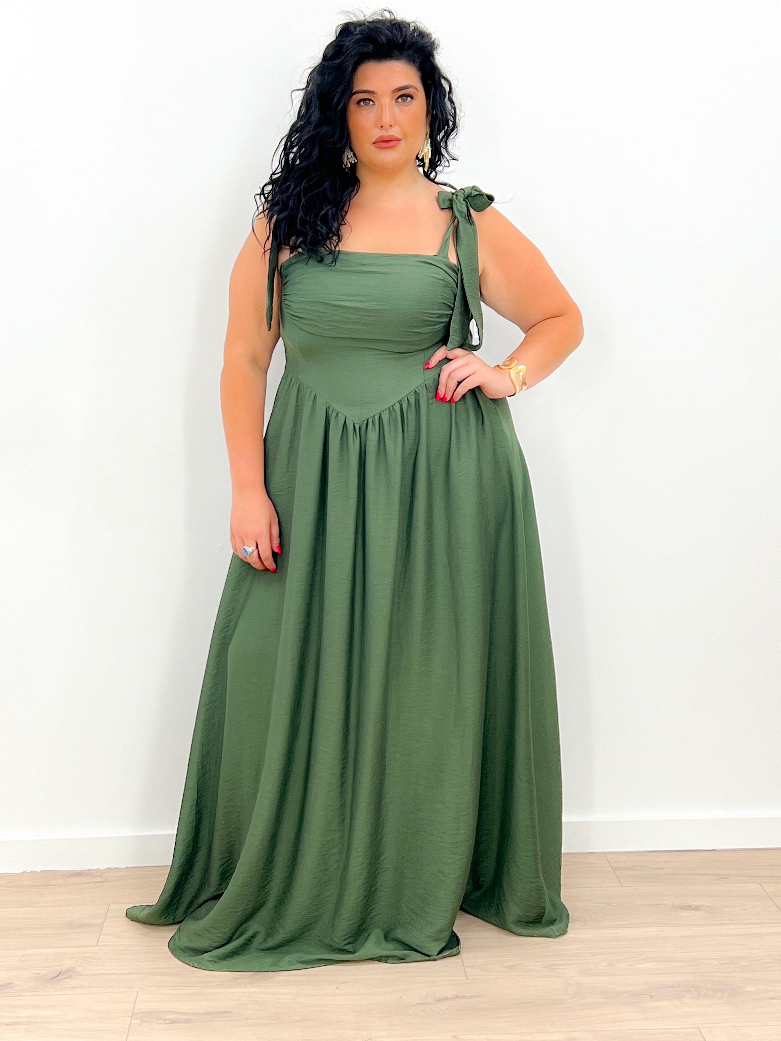 Abito Curvy Aurora VERDE