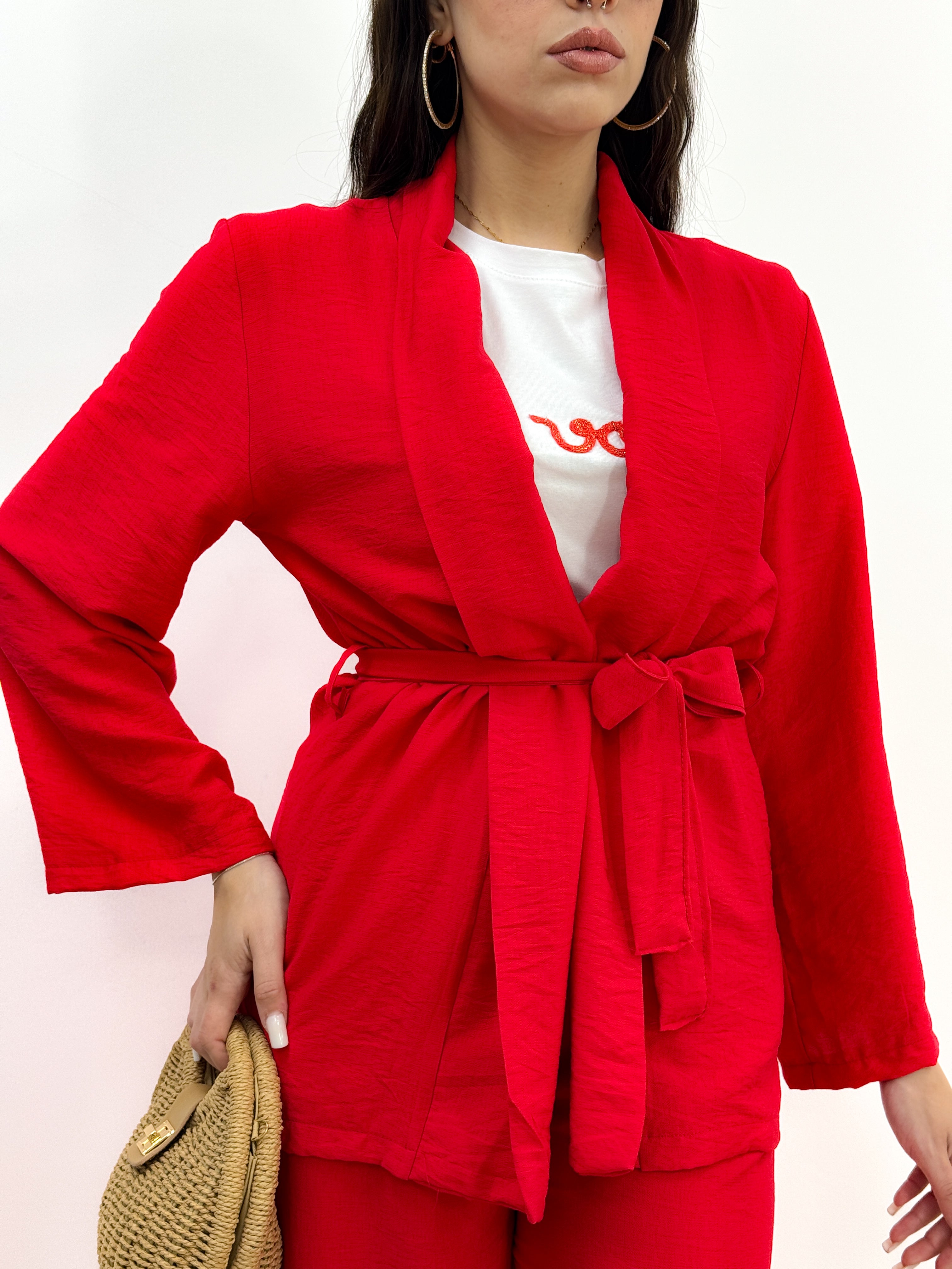 Tailleur Mona ROSSO