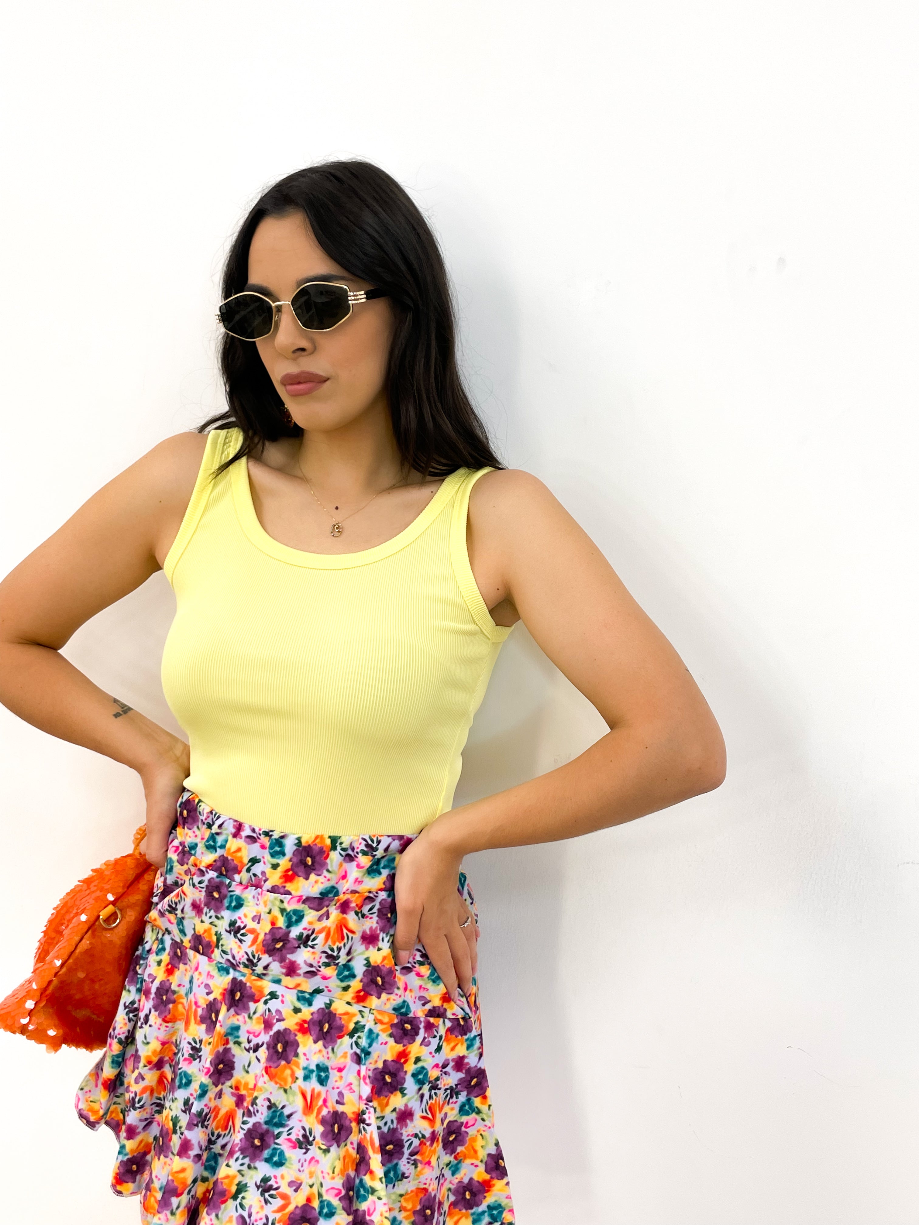 Canotta BASIC gialla