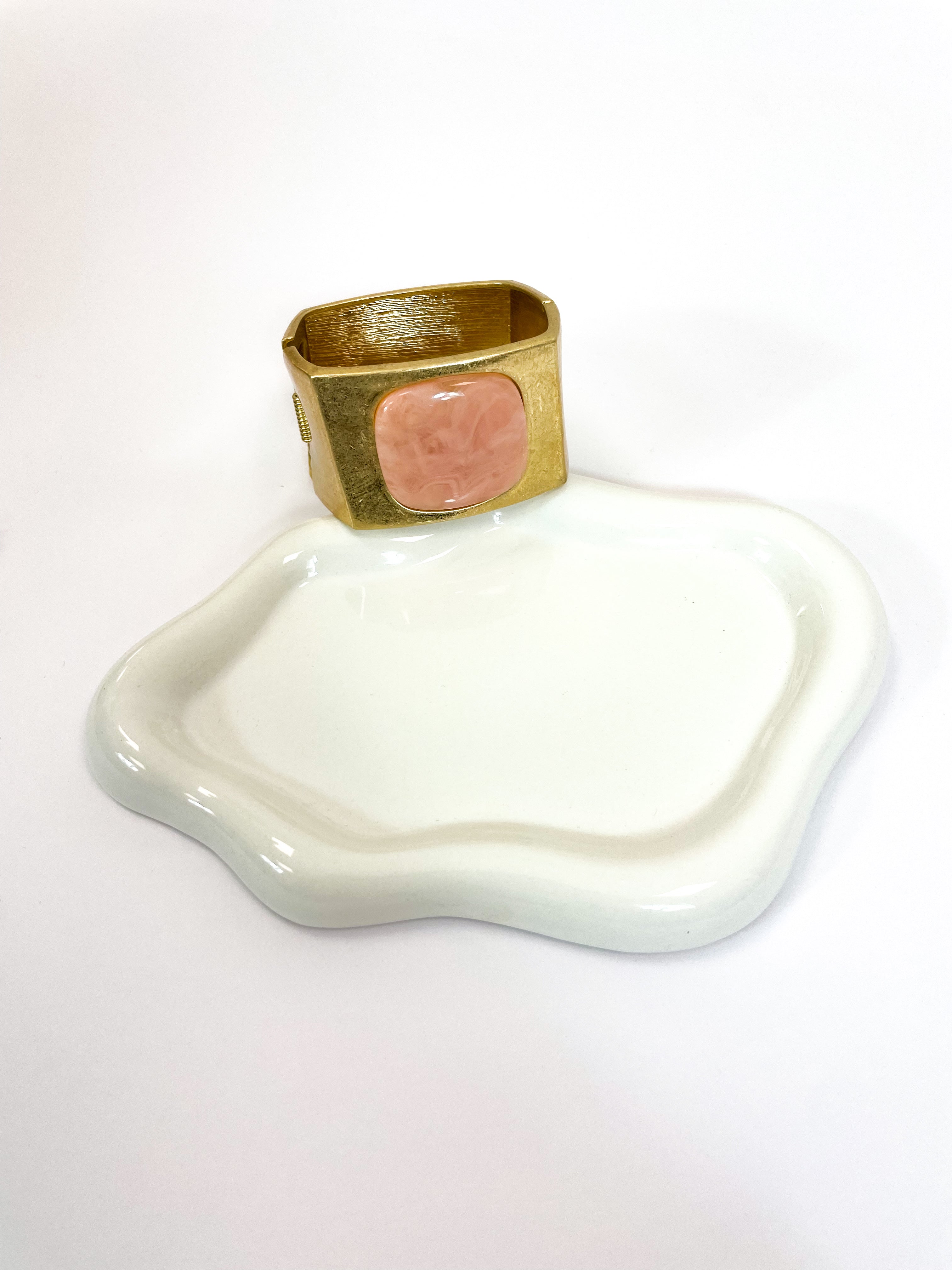 Bracciale rigido rosa