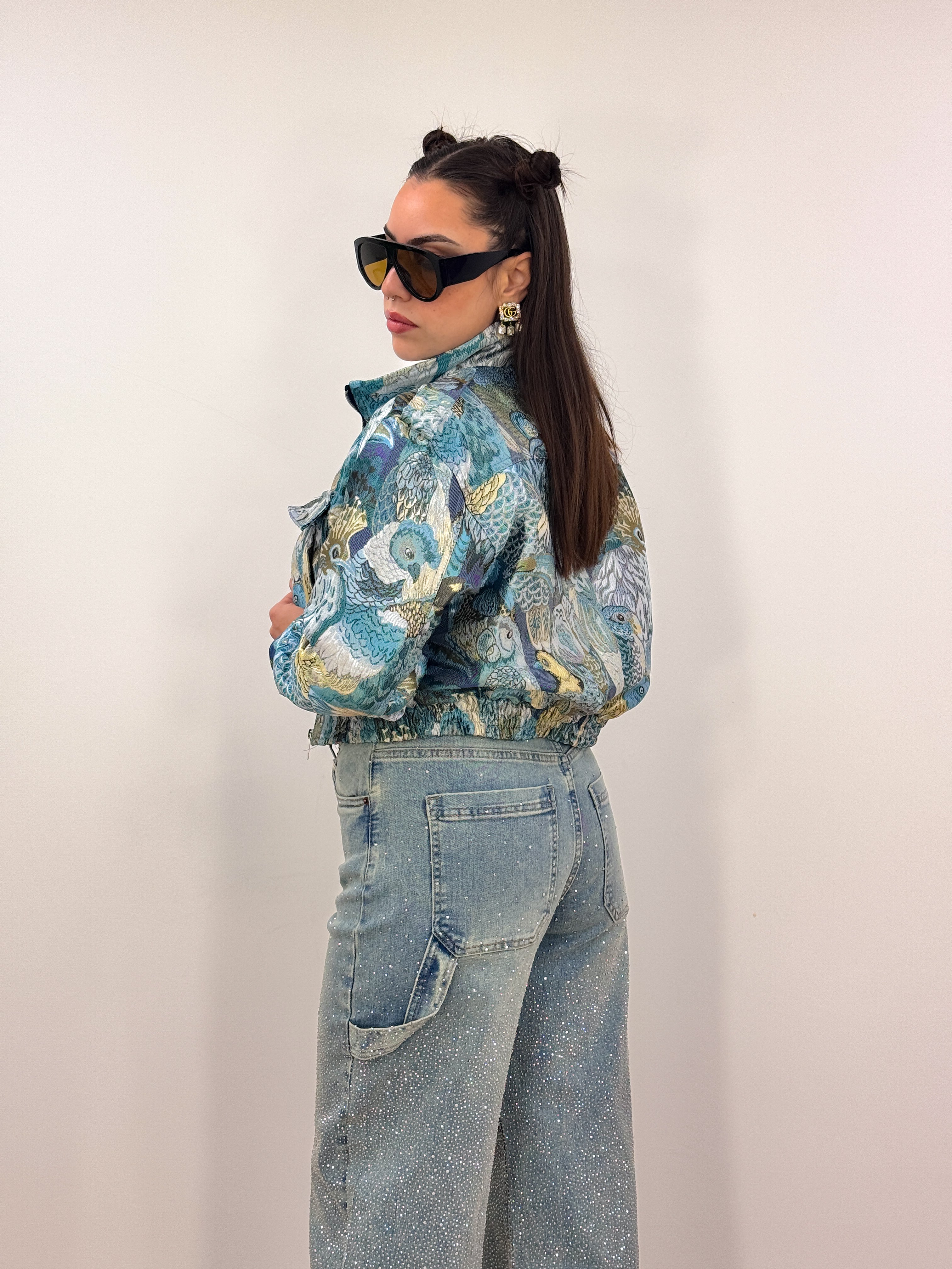 Jeans 8827 Balloon Strass