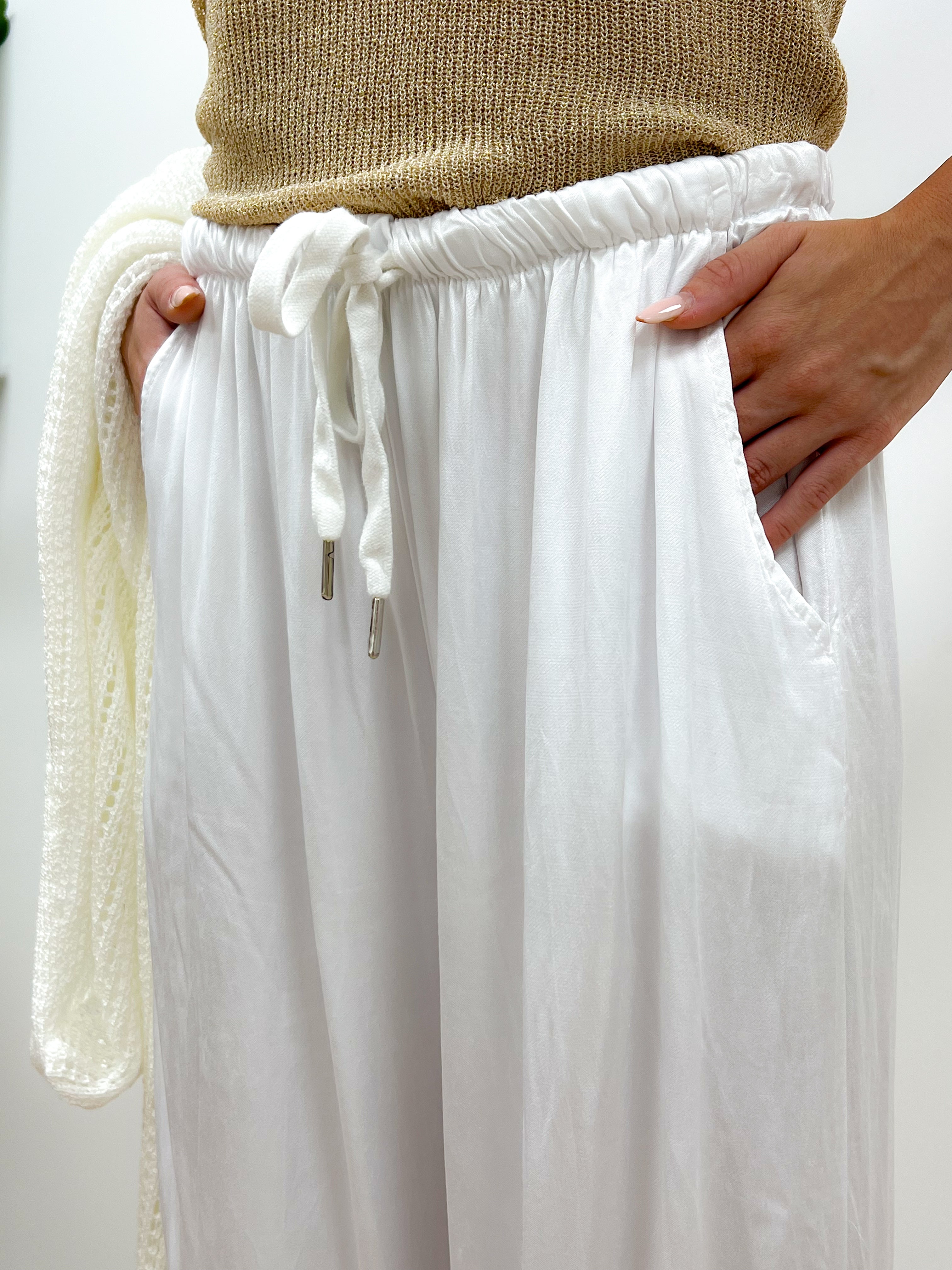 Pantalone Tropea BIANCO