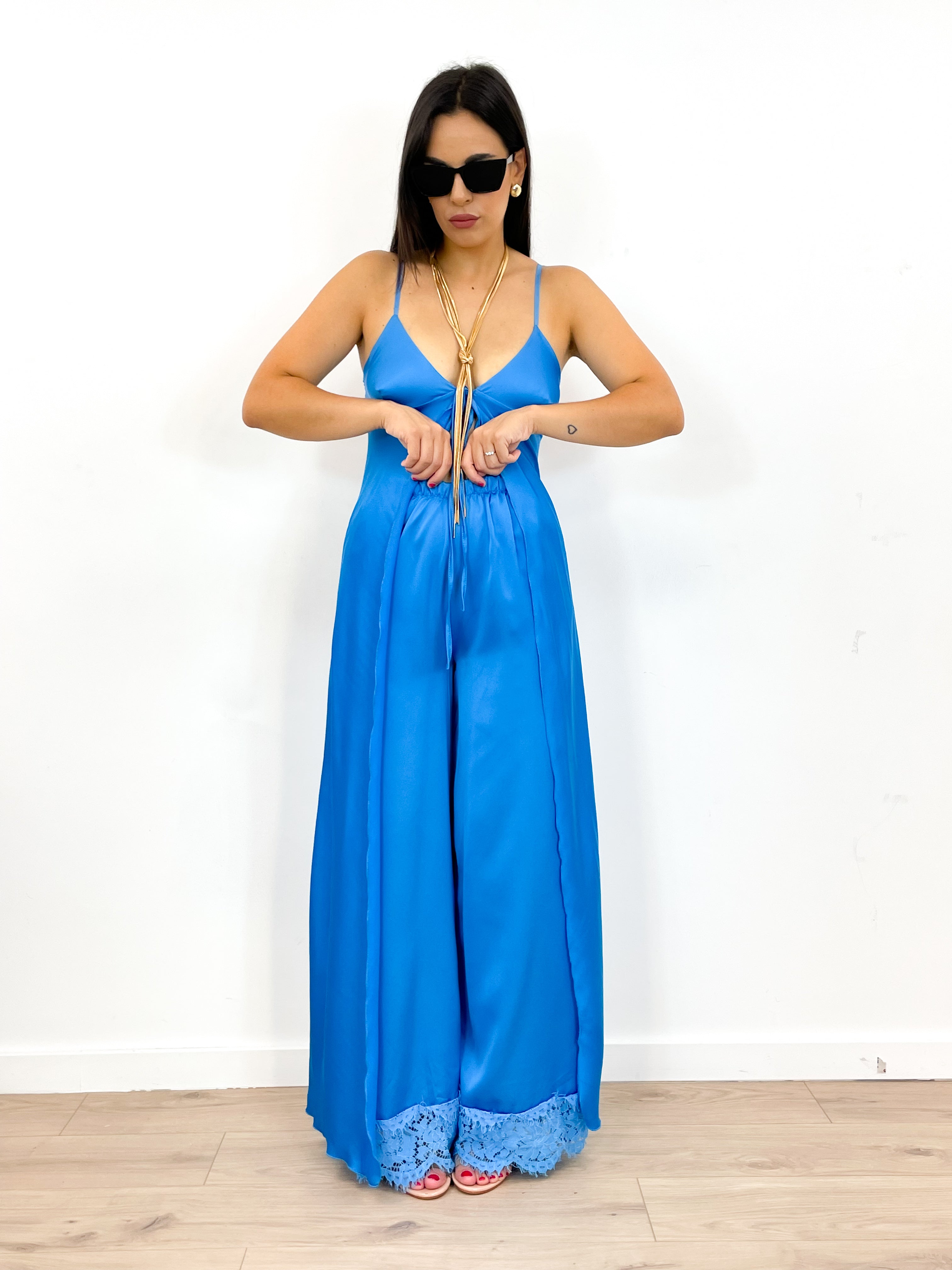 Coordinato DÈSIR azzurro cobalto