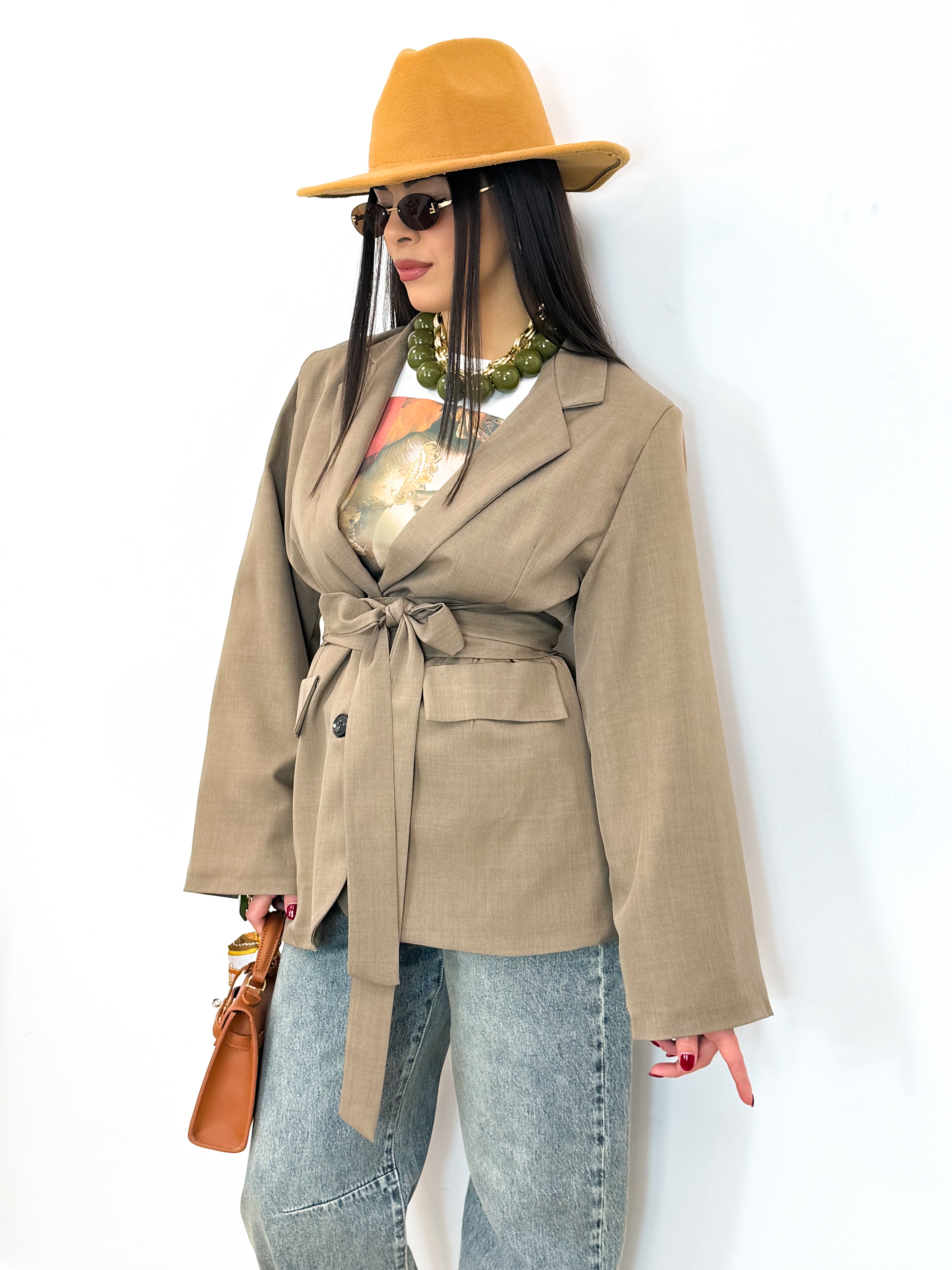 Giacca Fusciacca Tortora