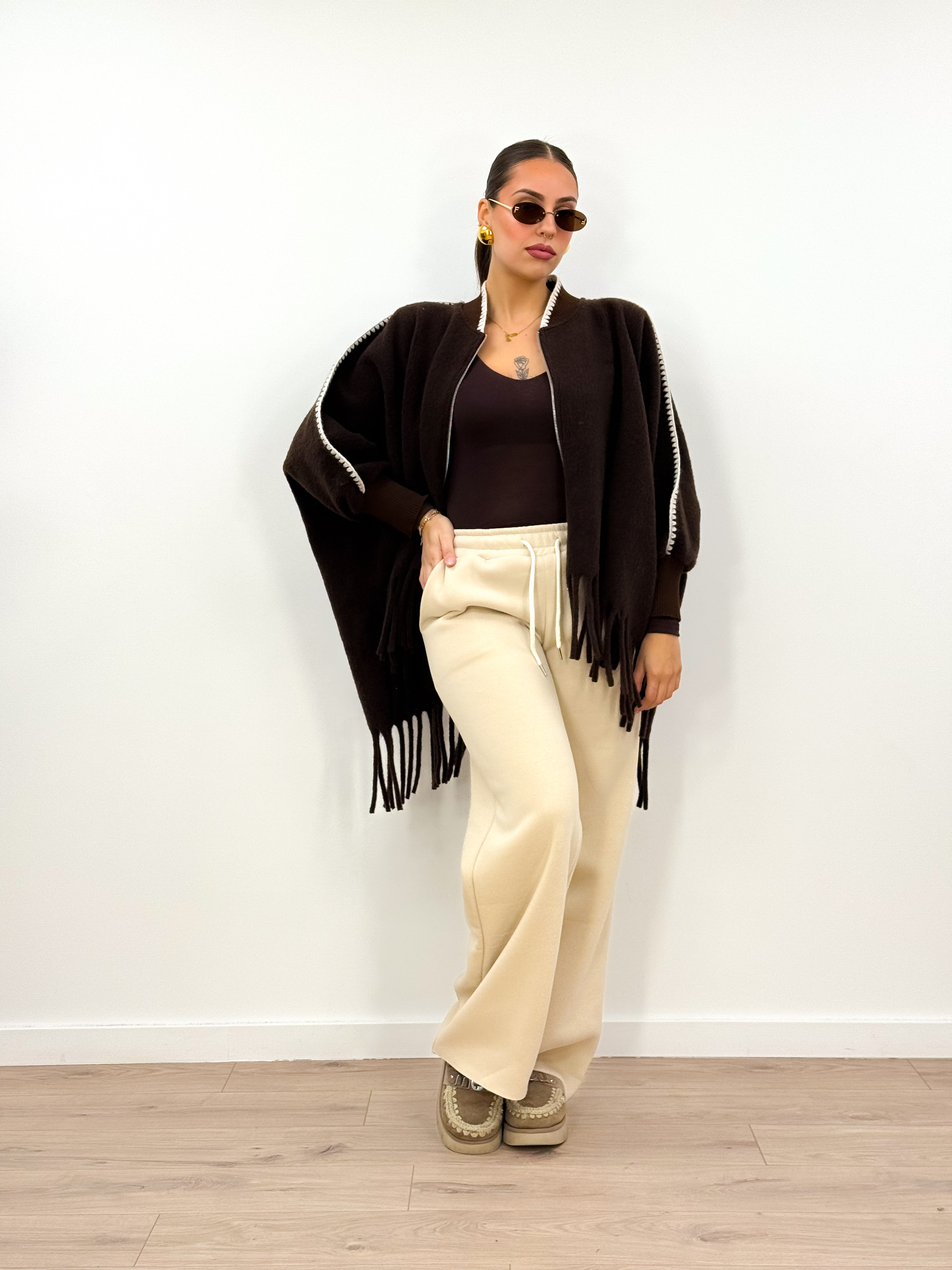 Pantalone Comfort Panna