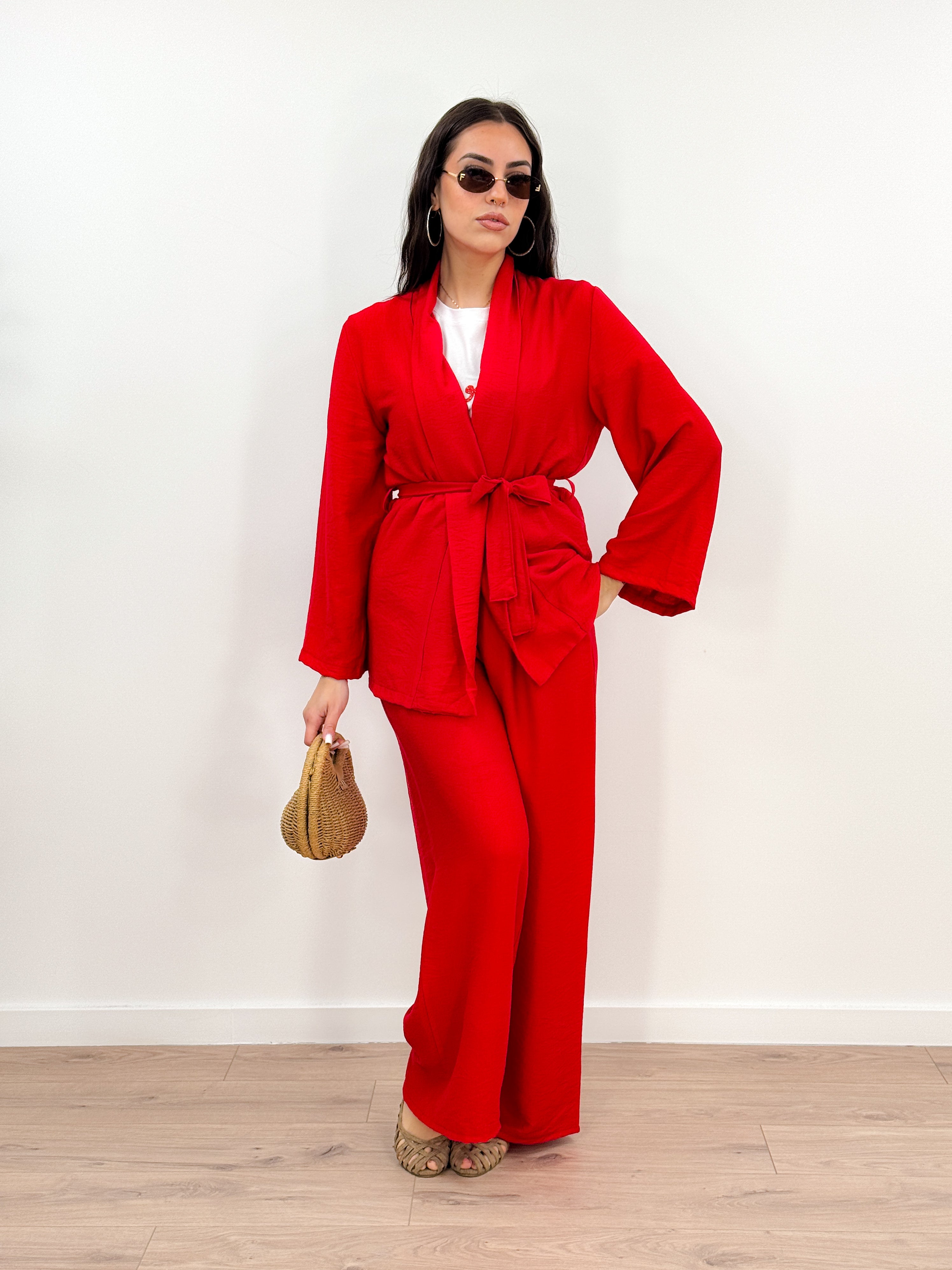 Tailleur Mona ROSSO