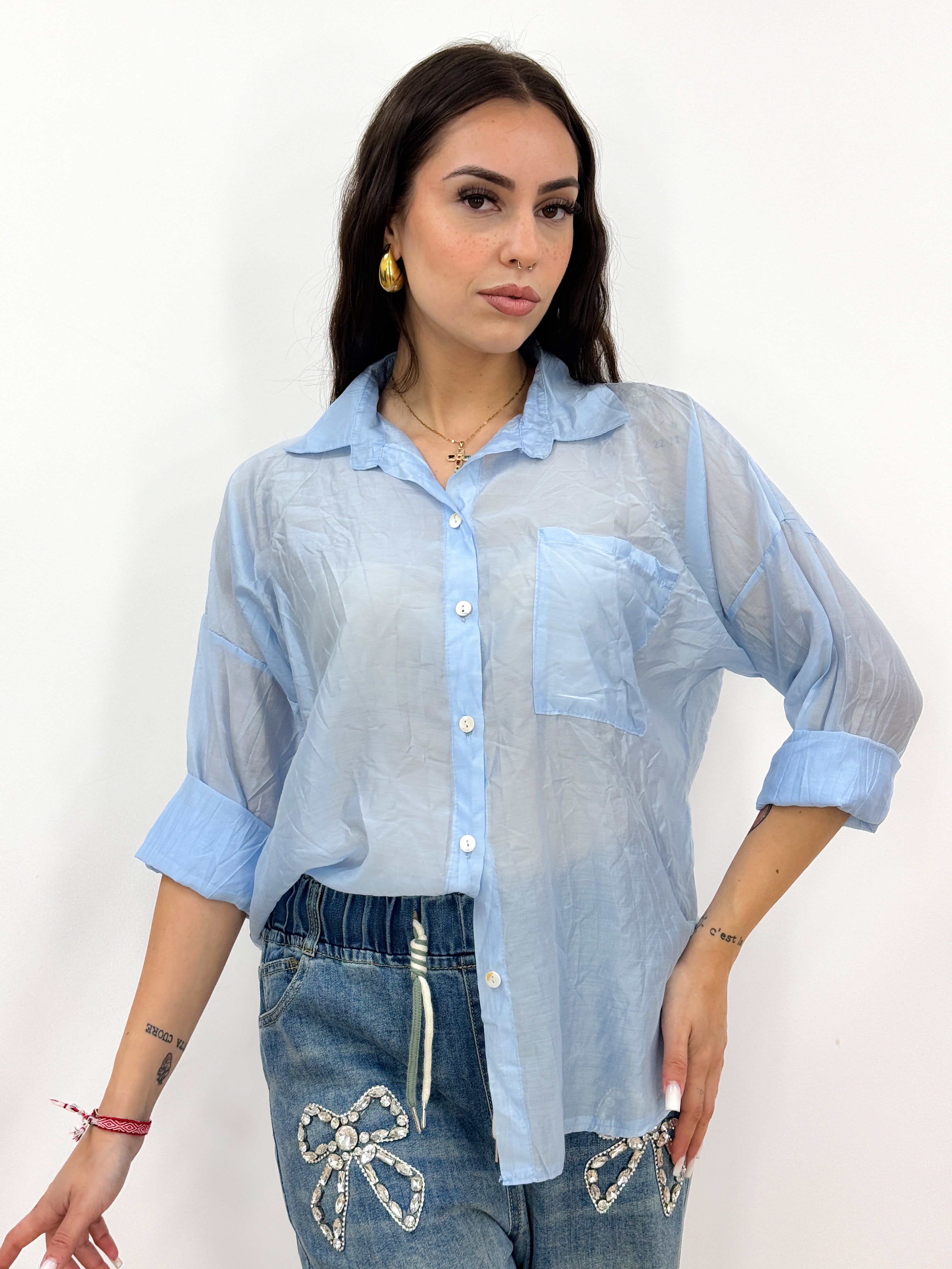 Camicia Miami AZZURRO