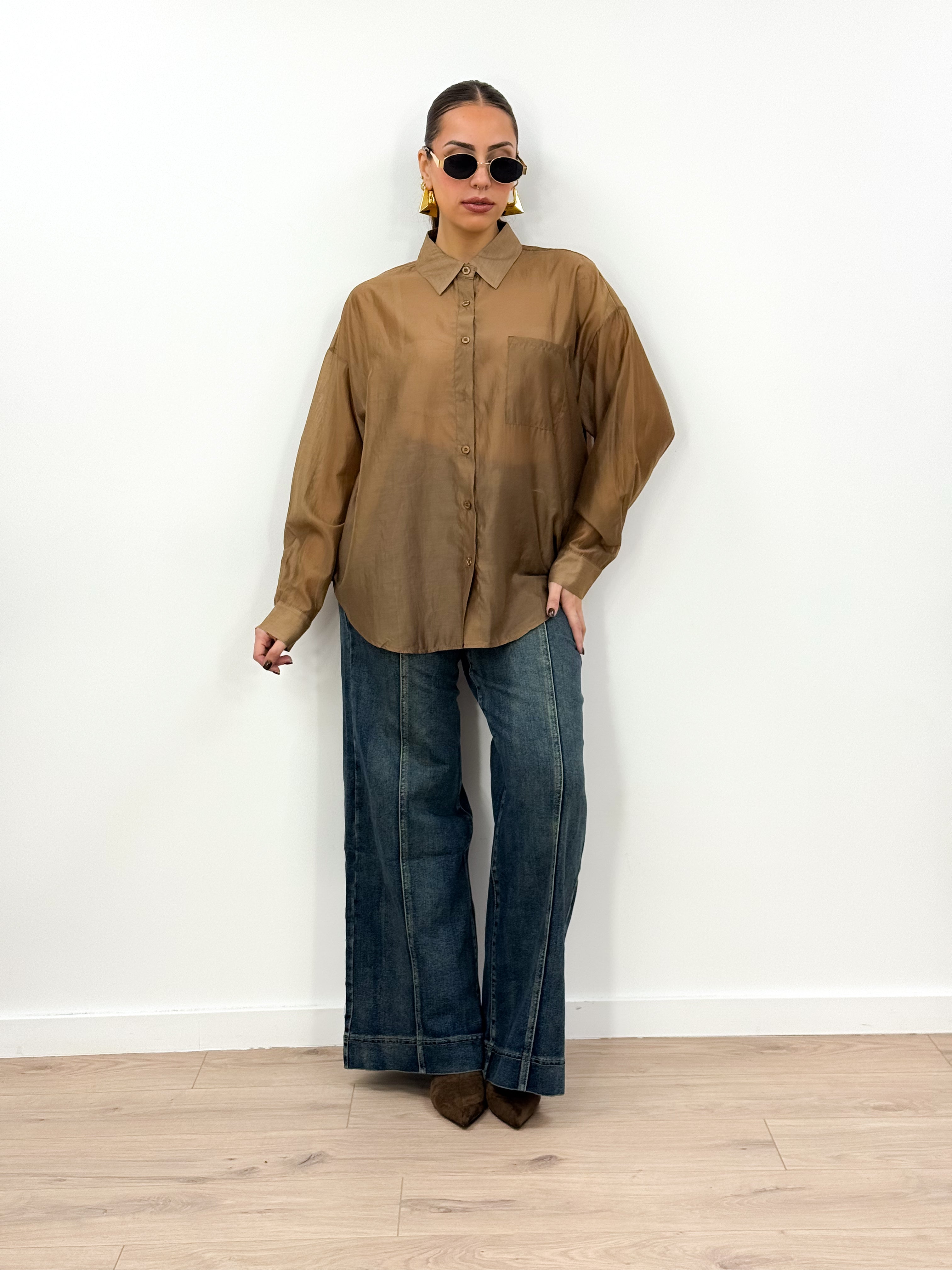 Camicia Velata Bronzo