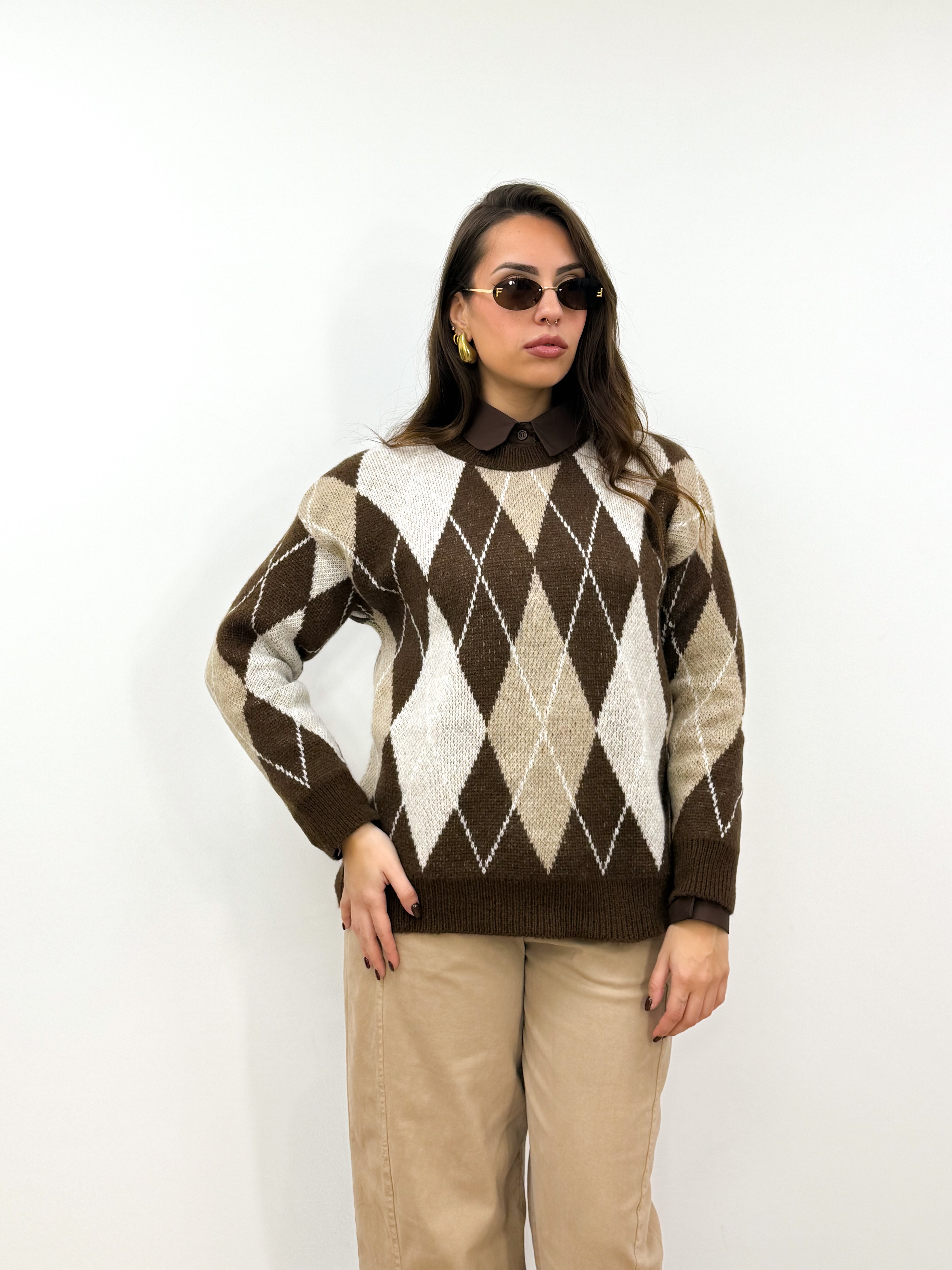 Maglione Elitè Marrone