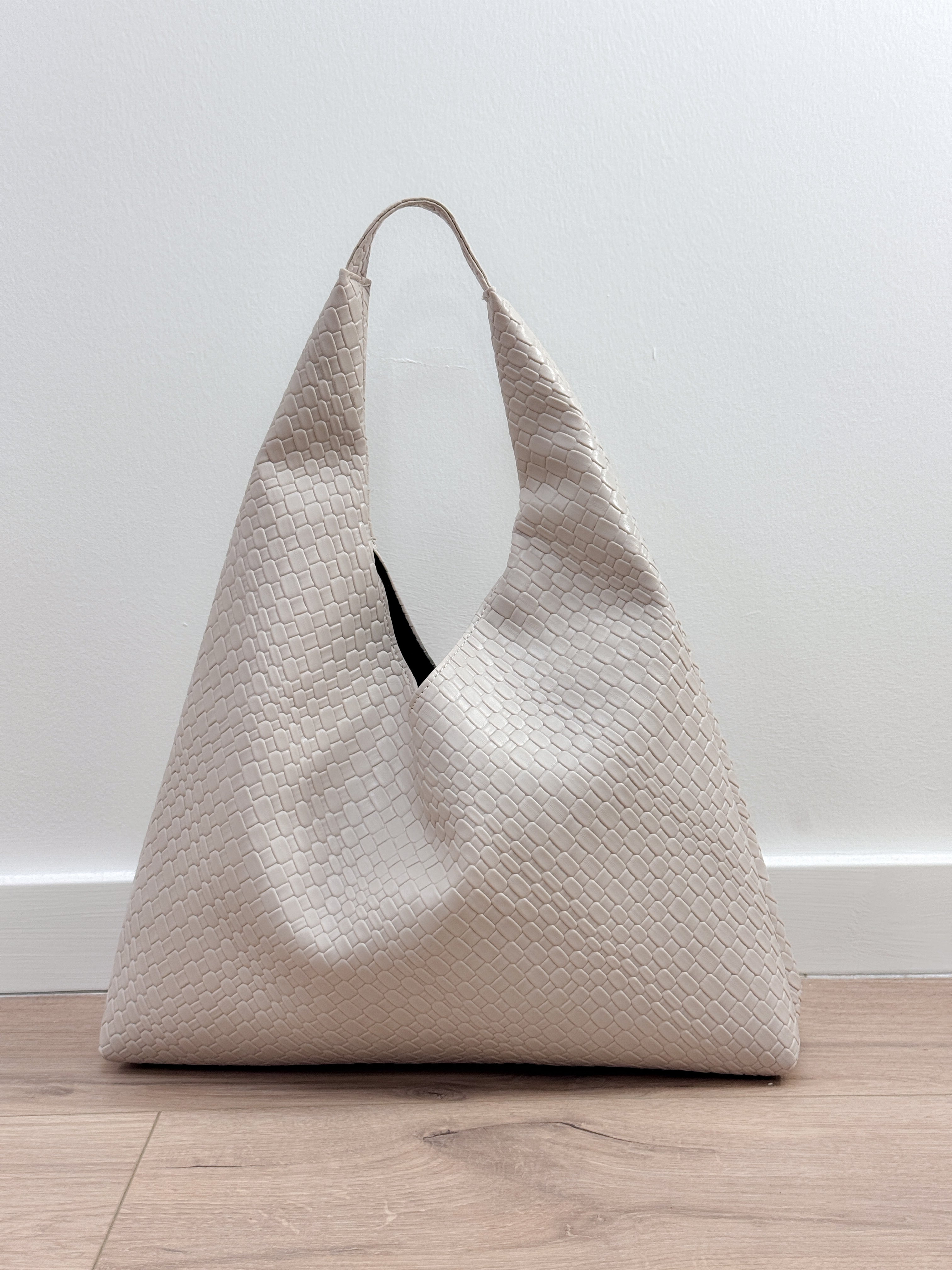 Borsa Maxi Cloe GHIACCIO